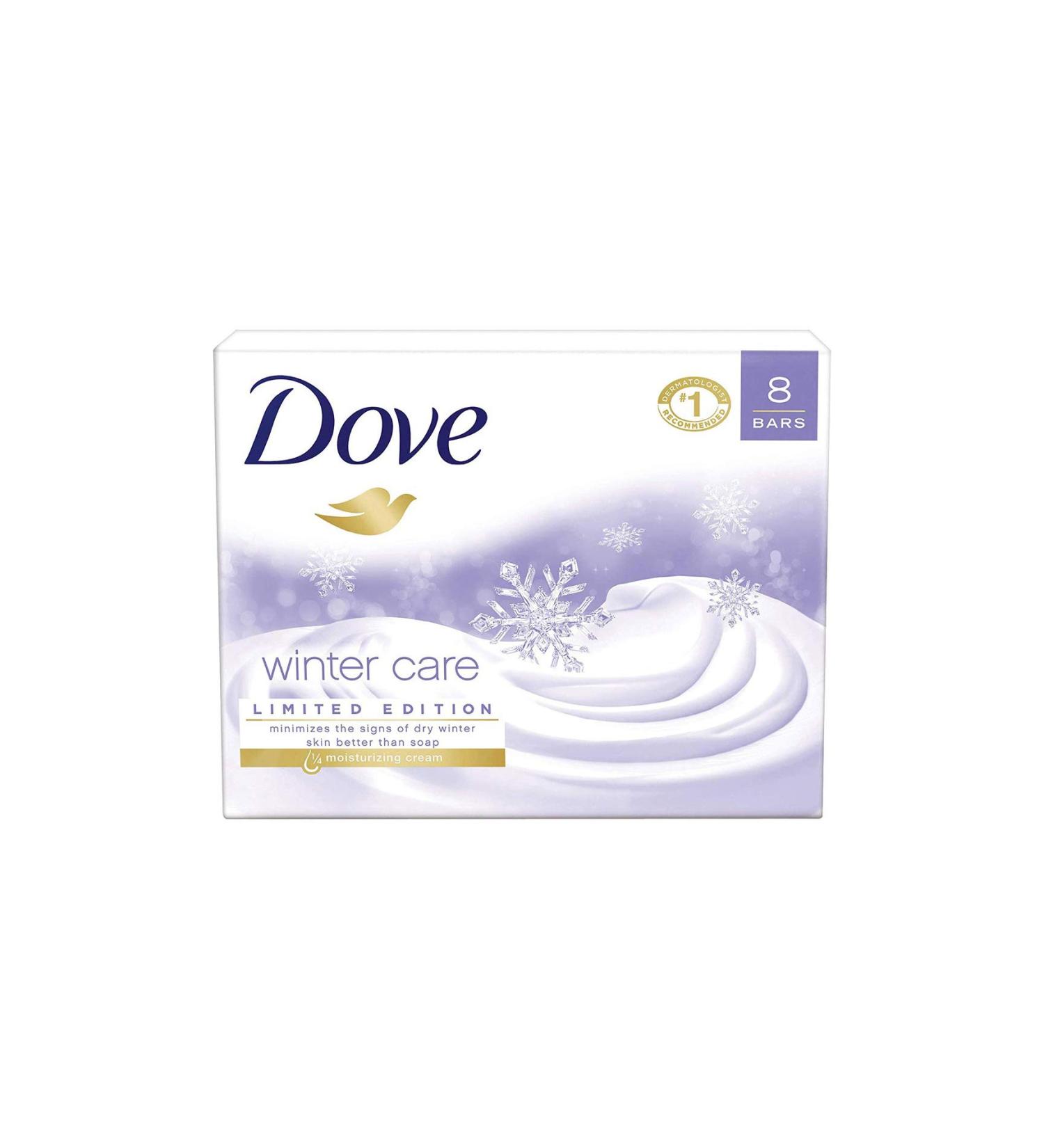 Dove Winter Care Beauty Bar Moisturizing Cream - 4oz/8pk Winter Care