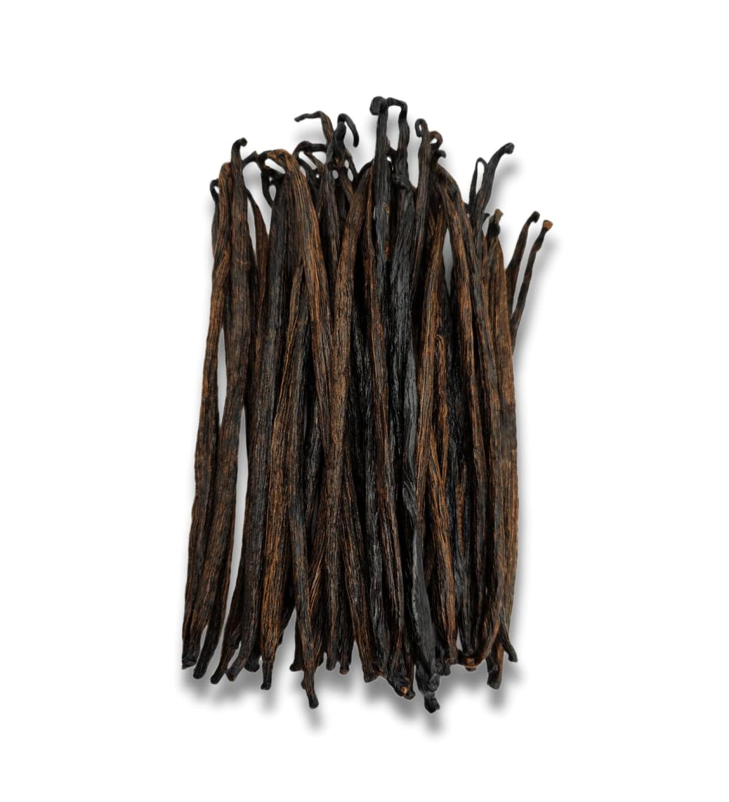 Indonesian Extract Grade-B Vanilla Beans For Extract Making By Count (50 Beans (Pack of 1)) - Buy Online on GoSupps.com