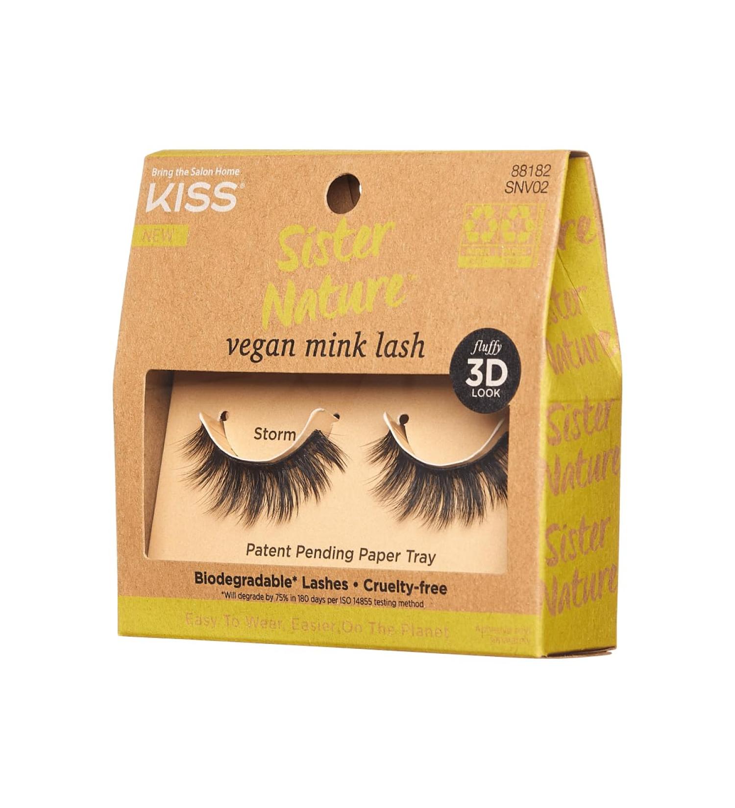 KISS Sister Nature Vegan Mink Lash - Storm