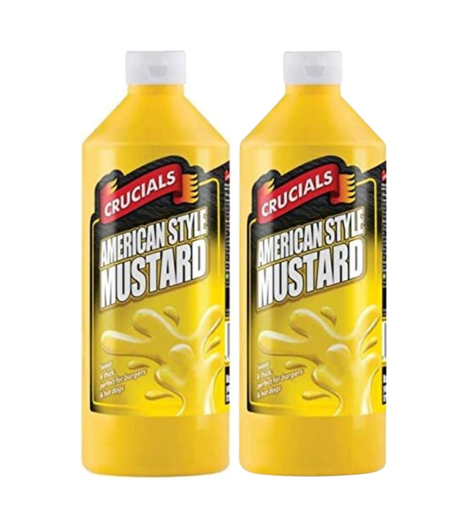 Mustard Bundle with Crucial American Style Mustard 500ml (2 Pack) - Buy Online on GoSupps.com