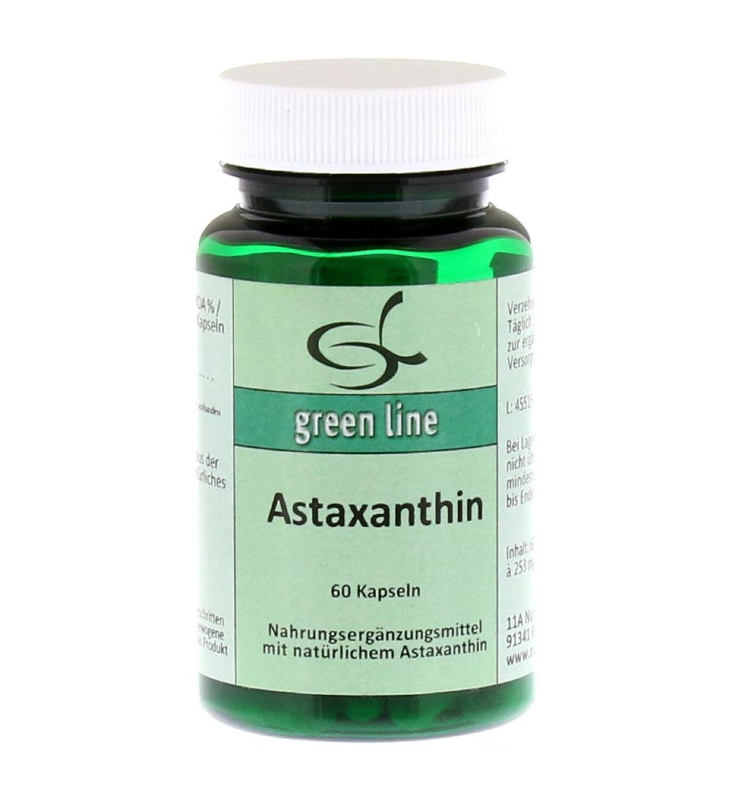 Astaxanthin capsules 60 hours