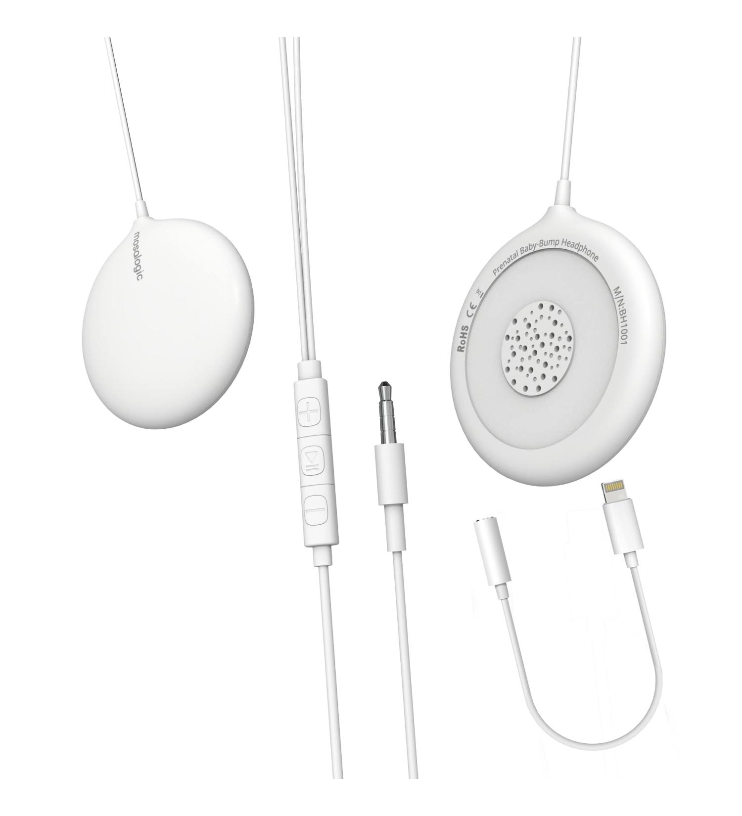 Buy Mosalog Pregnancy Headphones - Baby Belly Music Speaker for Womb | Perfect Pregnancy Gifts - Buy Online on GoSupps.com