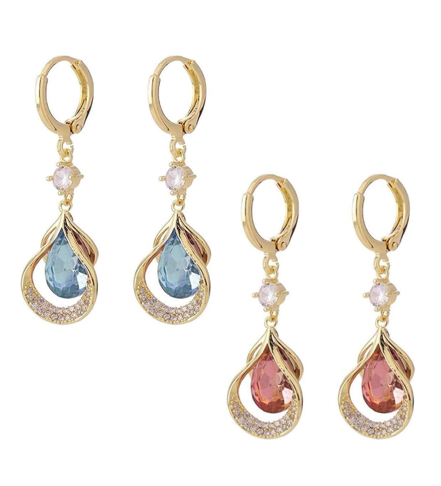 Slimaoo Lymph Flow Magnetic Earrings - Acupuncture Earrings for Women's Weight Loss & Wellness - Buy Online on GoSupps.com