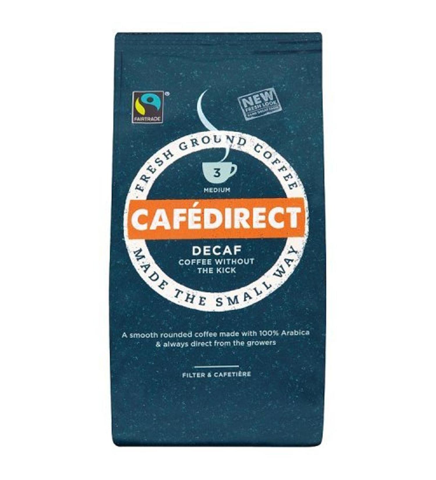 Caf direct Fairtrade Decaf Coffee 227g