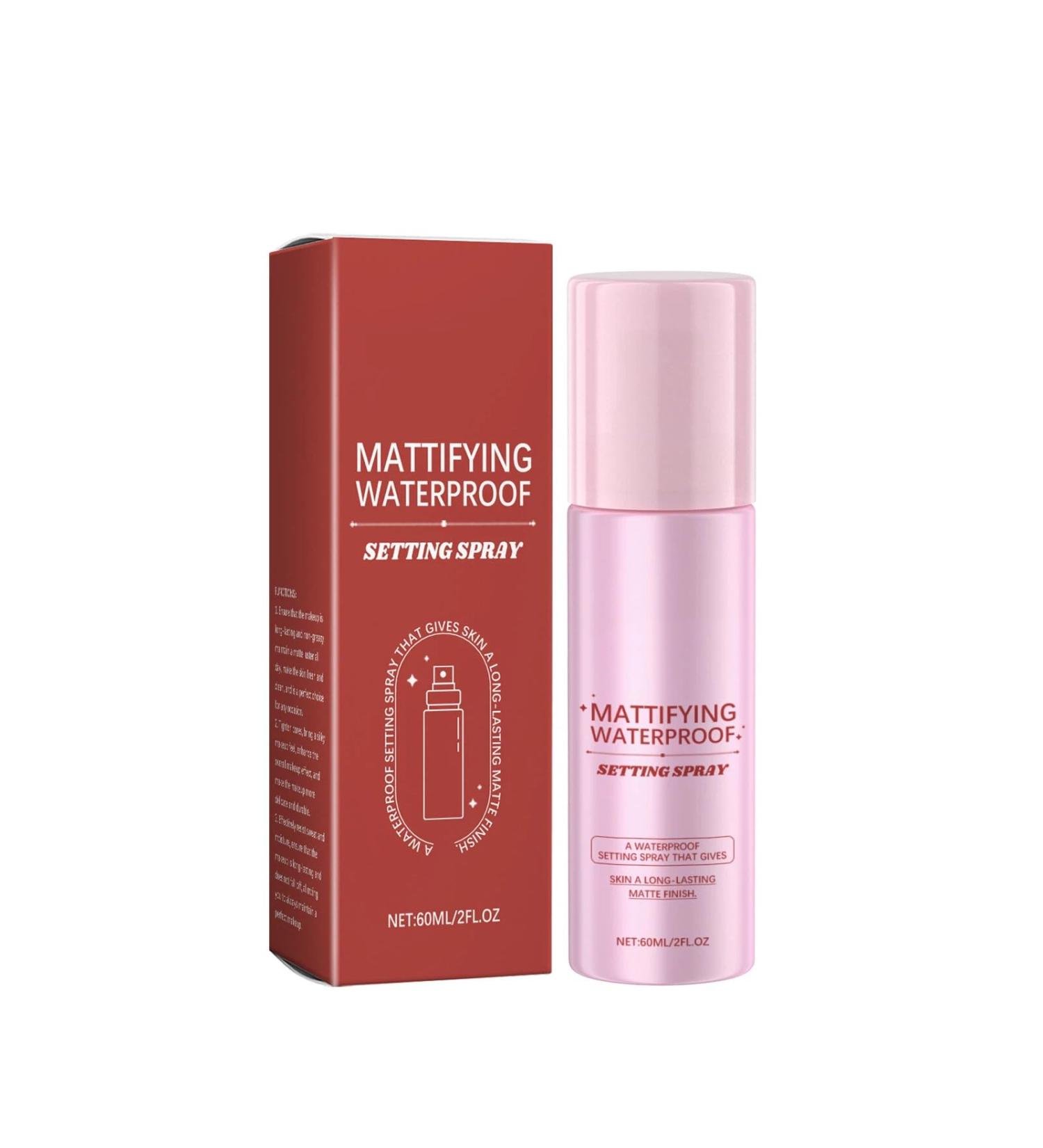 Matte Hydrating Setting Spray - Gentle Skin Care Long-Lasting Hold Matte Finish Makeup Fixing Spray - Buy Online on GoSupps.com