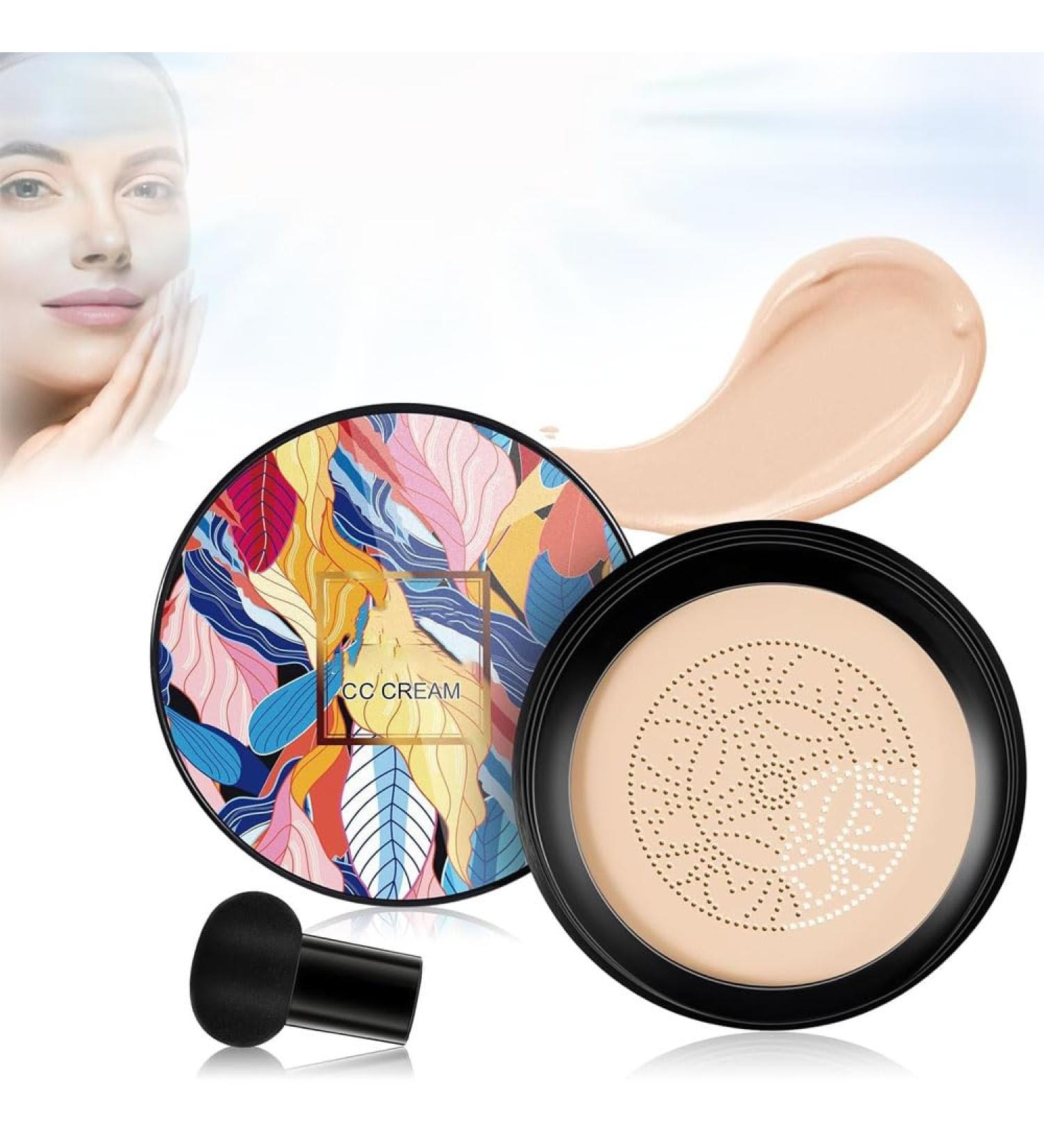 Apartmentm CC Cream Long-Lasting Matte Waterproof Moisturizing Concealer Beauty 2024 New Apartment Mushroom Head CC Cream Foundation BB Cream Face Make Up. (Ivory White one size) 1 g (Pack of 1) Ivory White - Buy Online on GoSupps.com