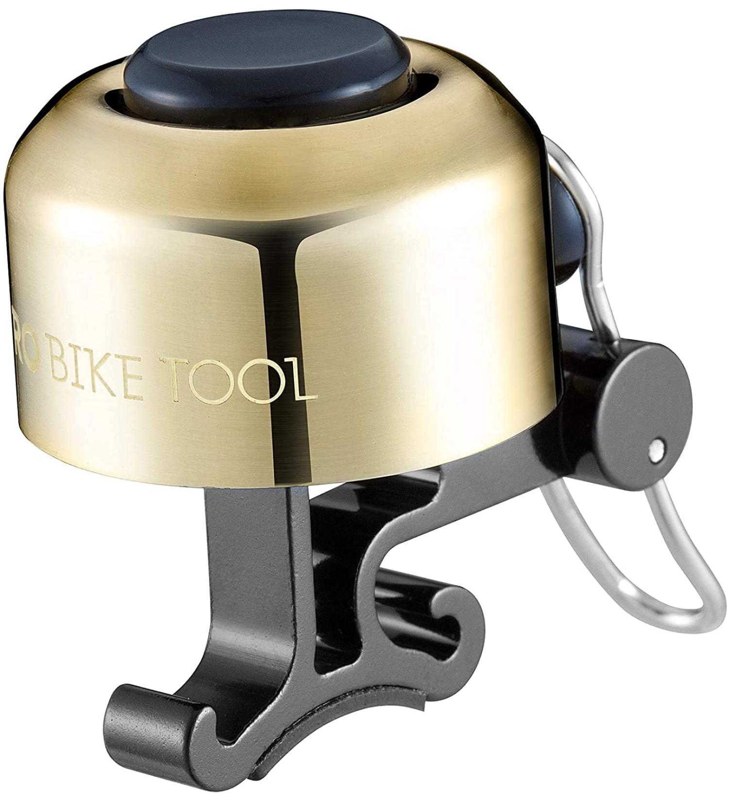 Pro Bike Tool Bicycle Bells - Clear Ringtone for Adults & Kids - Perfect for Street Mountain Beach Cruiser Bicycles - Premium Brass Bicycle Accessories - Buy Online on GoSupps.com