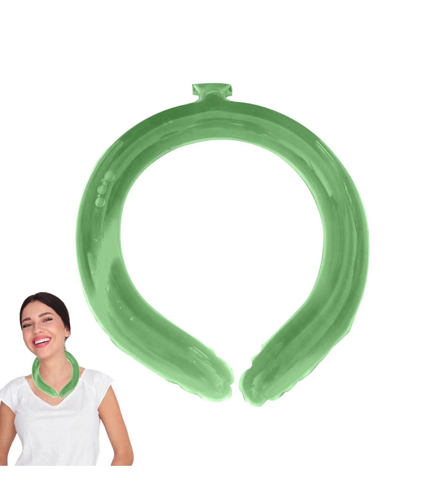 Cooling Neck Wraps | Cooler Tube for Neck Reusable Portable Body Cooling Products Cooling Neck Body Wraps for Study Offices Travel Camping Sports Hiking Rowces Green - Buy Online on GoSupps.com
