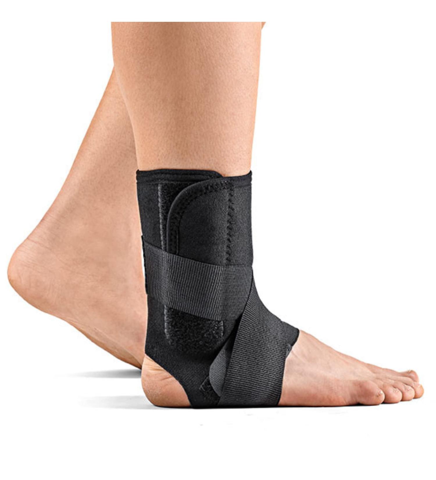 HIDROLIGHT - Ankle Brace - Compression Ankle Support  Adjustable - Stabilize Ligaments  Fasciitis Relie  Achilles Tendon  Minor Sprains  Injury Recovery  Sprained Ankle- Sports  Men & Women -Black  Small - Buy Online on GoSupps.com