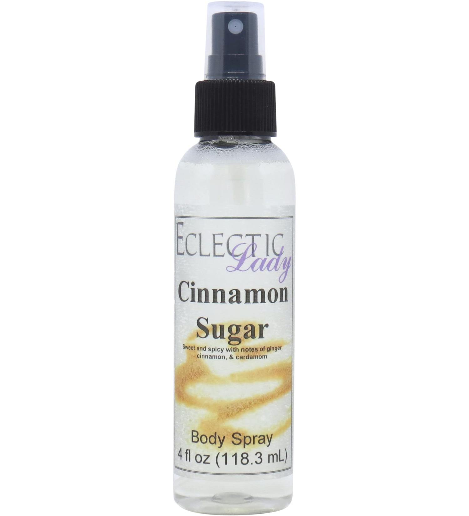Cinnamon Sugar Body Spray 4 ounces Body Mist for Women with Clean Light & Gentle Fragrance Long Lasting Perfume with Comforting Scent for Men & Women Cologne with Soft Subtle Aroma For Daily Use 4 Fl Oz (Pack of 1) - Buy Online on GoSupps.com