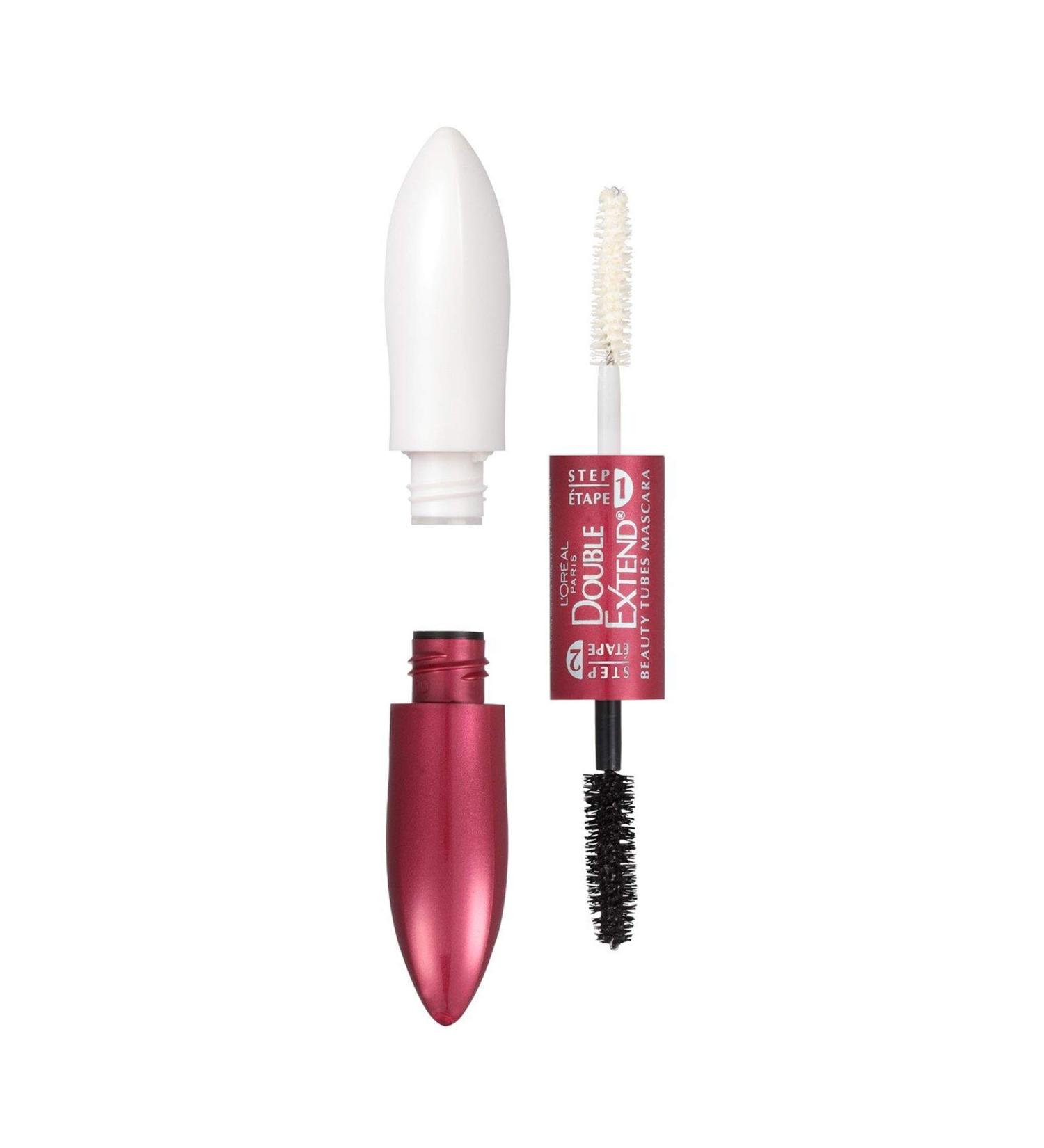L'Oreal Double Extend Mascara 575 Blackest Black - 0.17 oz | Long-Lasting Volume & Length - Buy Online on GoSupps.com
