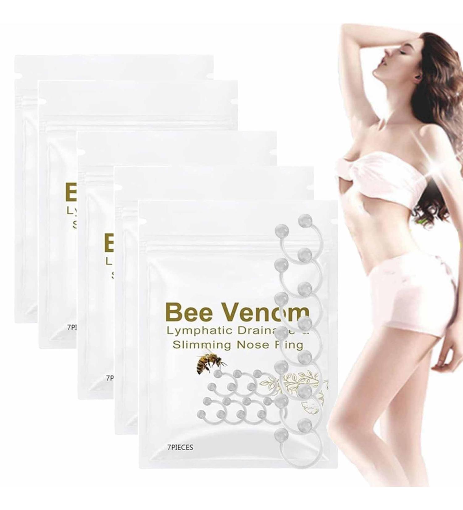 Shop Aoosecx GGPM Bienengift Bee Venom Lymphatic Drainage Slimming Nose Ring - 5 Box | Essential Oil Firming Ring for Effective Results - Buy Online on GoSupps.com