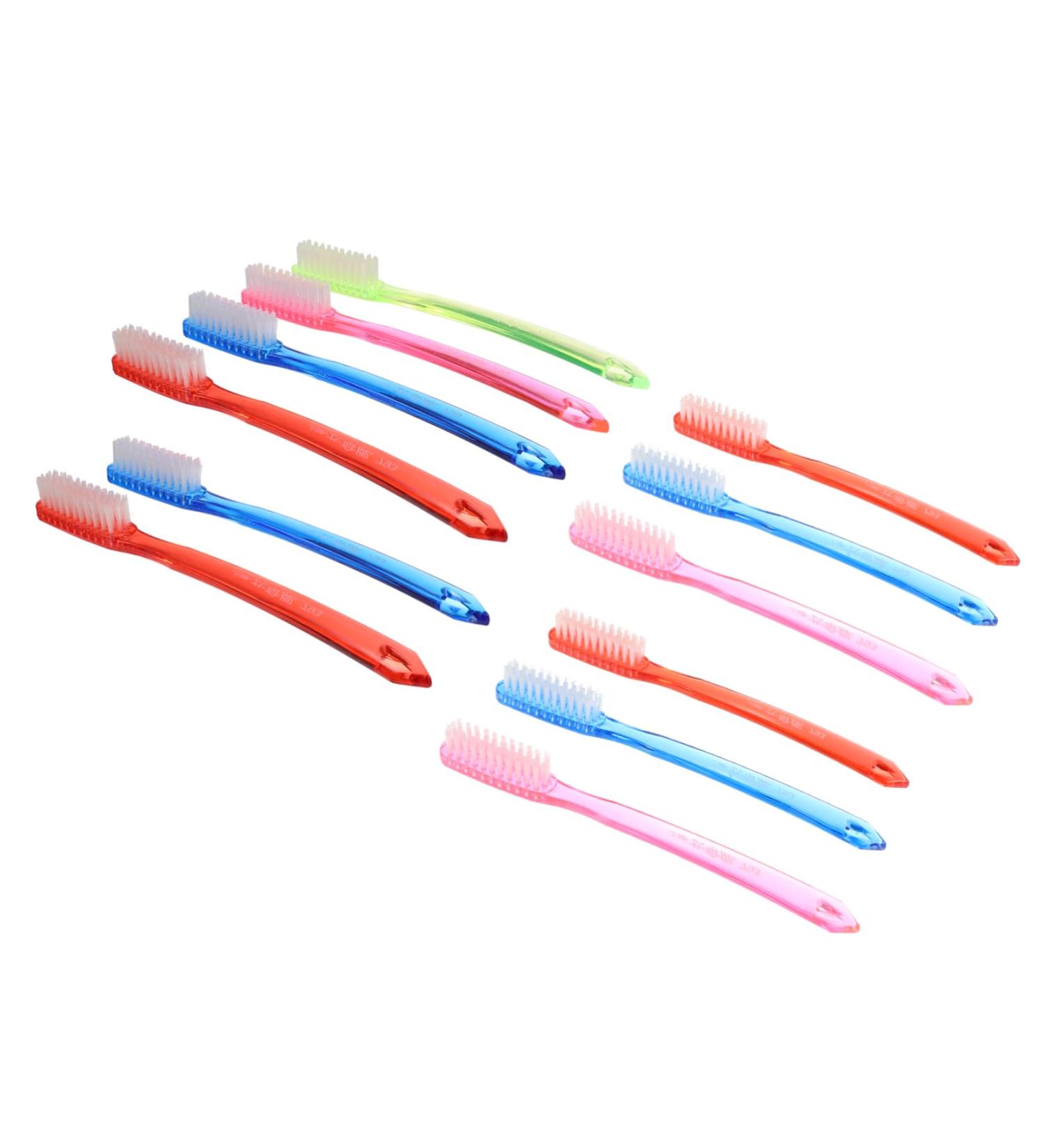 Goohochy 12th Maternity Toothbrush - Hard Toddler Toothbrush Giant Head Bulk Disposable Travel Toothbrushes - Buy Online on GoSupps.com