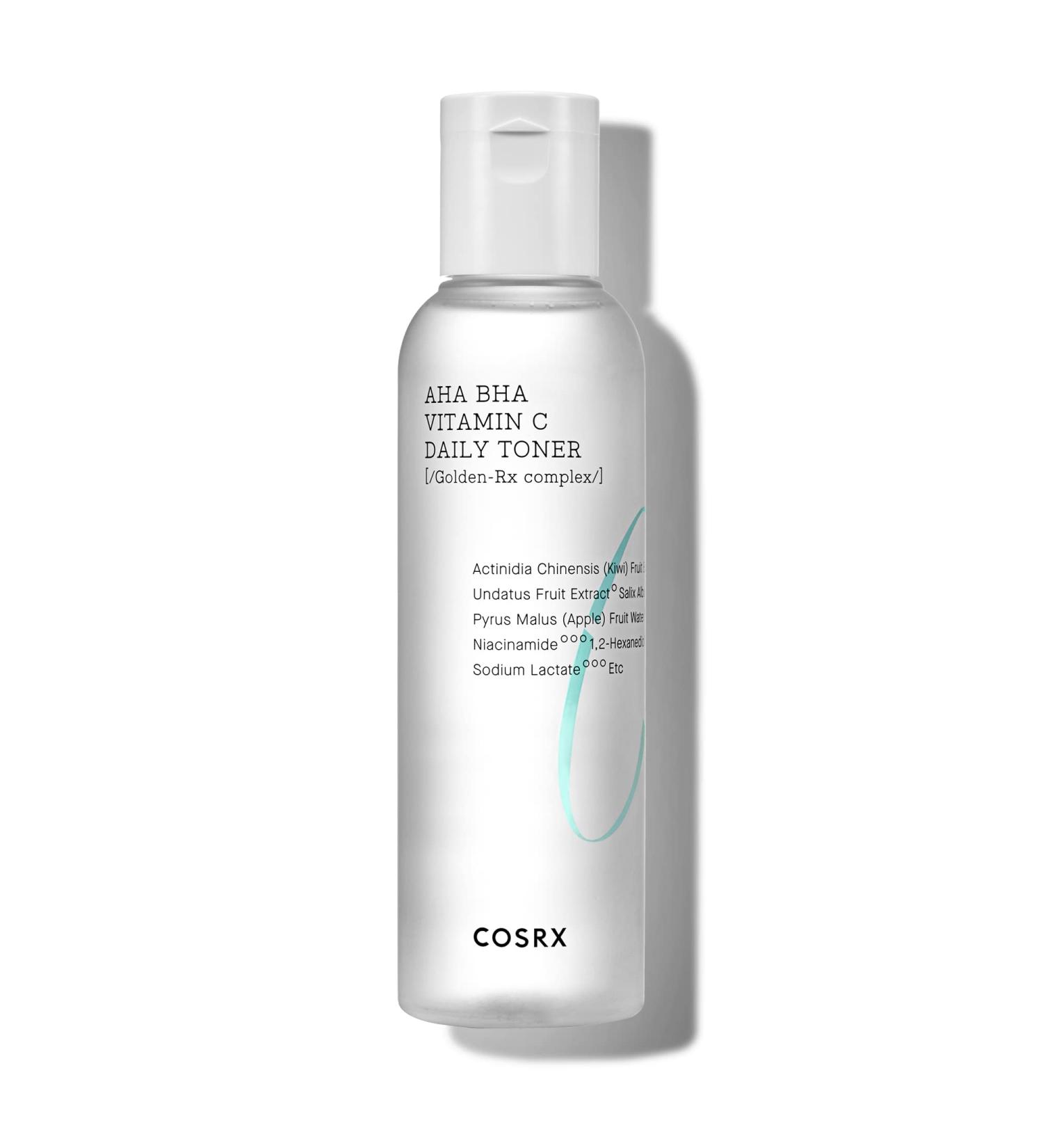Cosrx Refresh AHA BHA Vitamin C Daily Toner 150ml - Exfoliate & Hydrate Skin - Buy Online on GoSupps.com