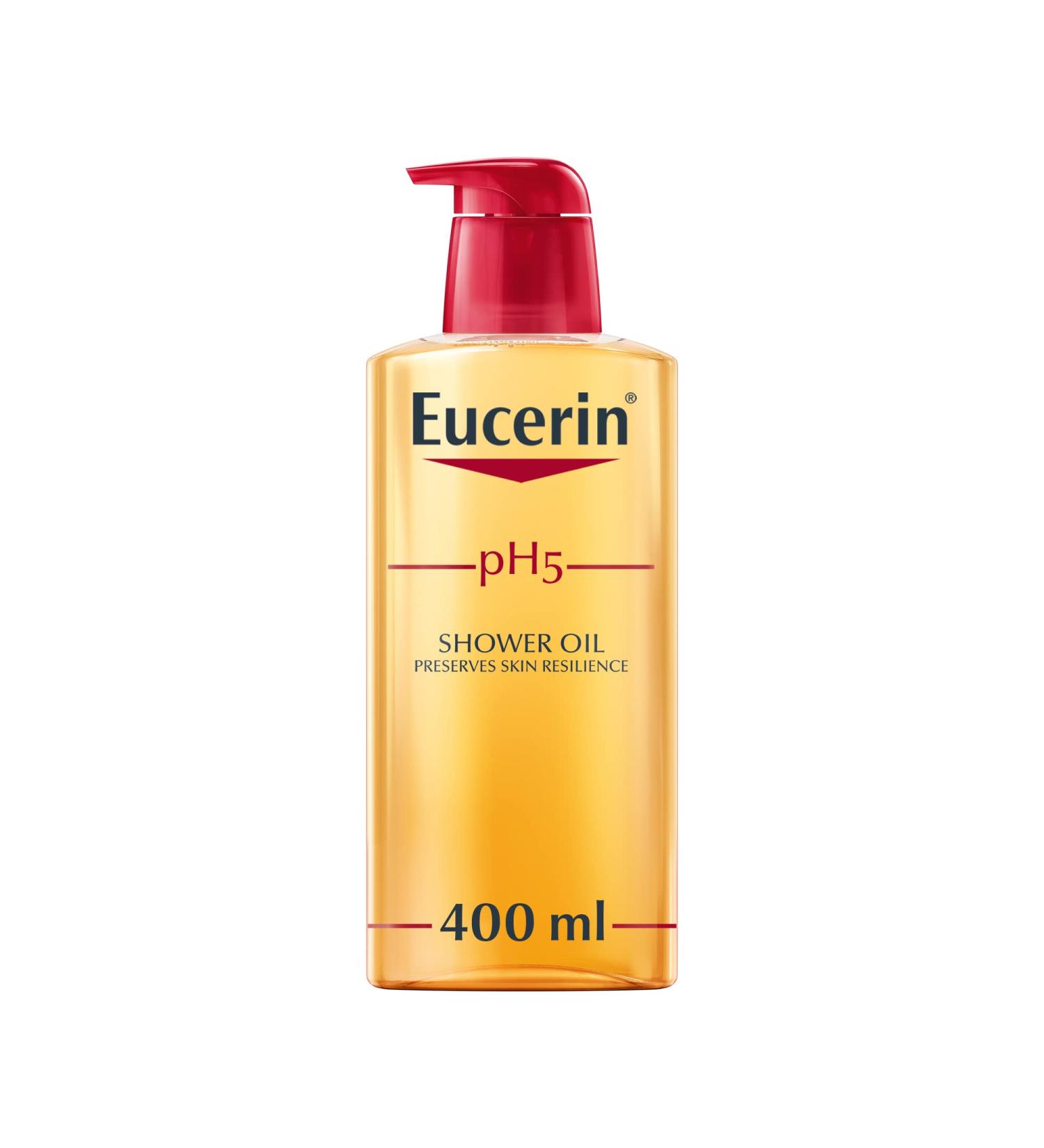 Eucerin pH5 Shower Oil 400ml - Gentle Cleansing & Hydrating Formula - Buy Online on GoSupps.com