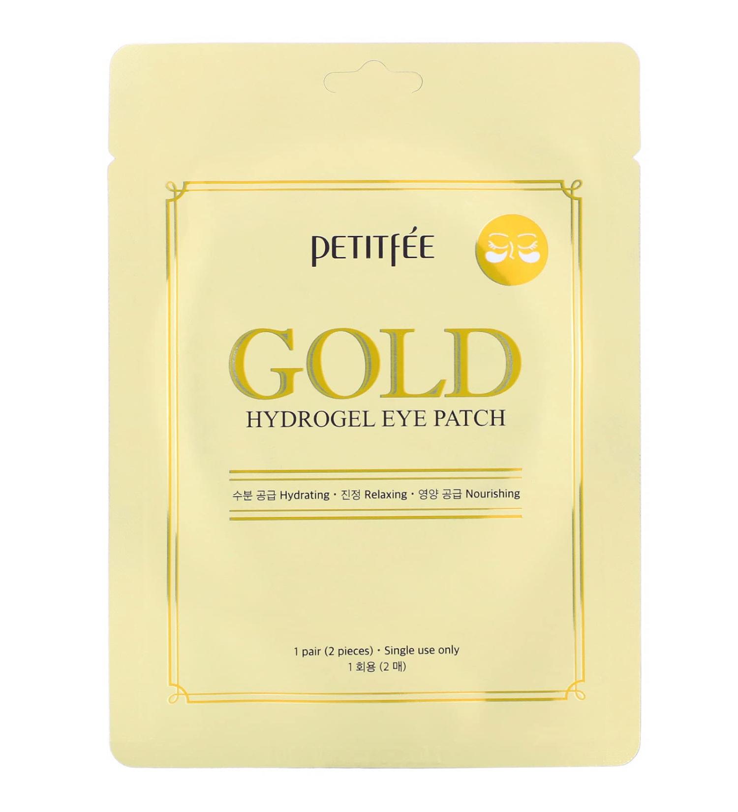 Petitfee Gold Hydrogel Eye Patch single use - 1 piece