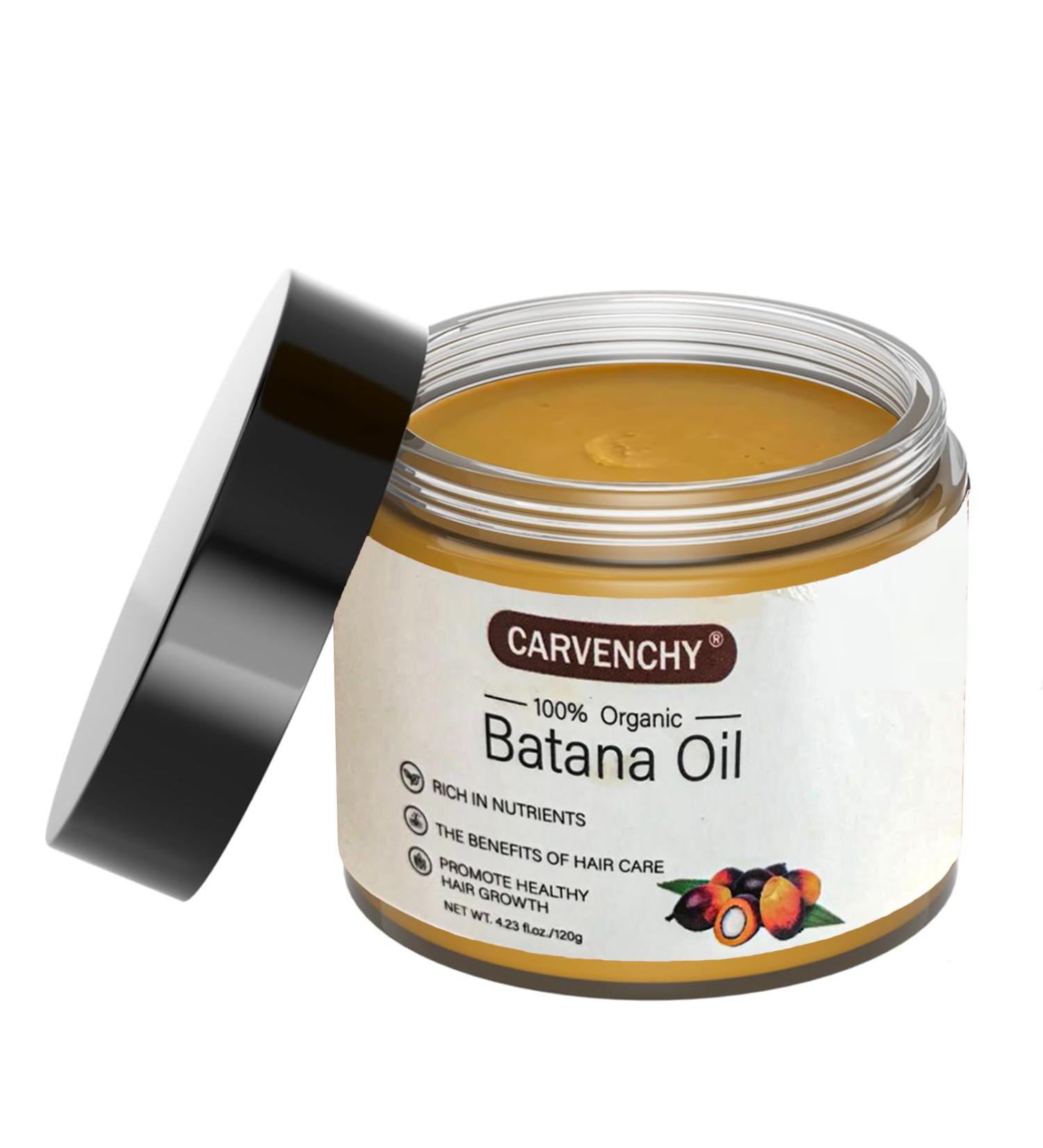 Dr. Sebi Batana Oil - 100% Pure Hair Growth Oil | Unrefined Hair Loss Prevention & Thickness Enhancer for Men & Women | 4.23 OZ - Buy Online on GoSupps.com