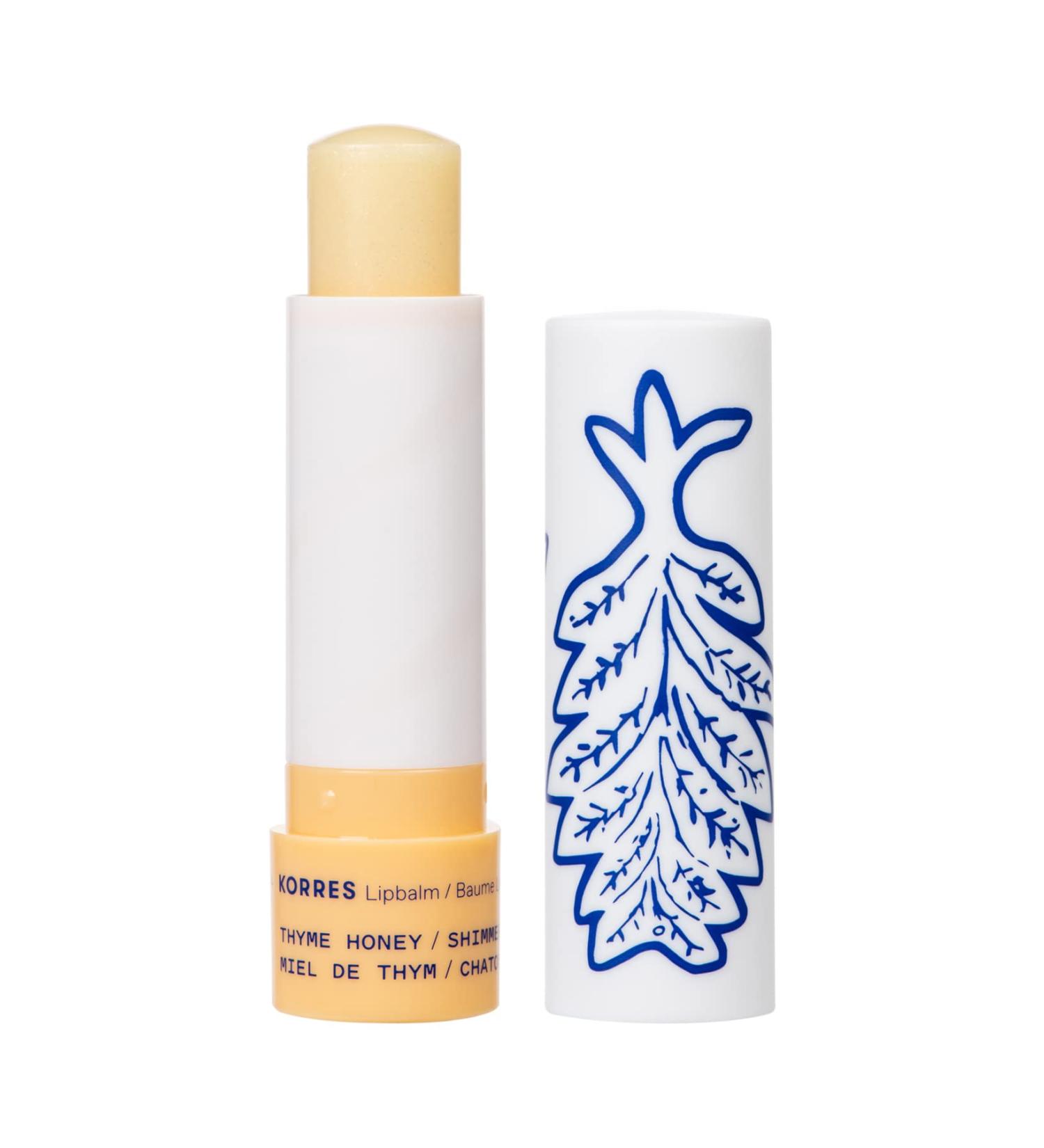 Correx Nourishing Lip Balm Thyme Honey - Vegan Shimmering Lip Care with St. John's Wort Oil | 4.5g | Dermatologically Tested - Buy Online on GoSupps.com