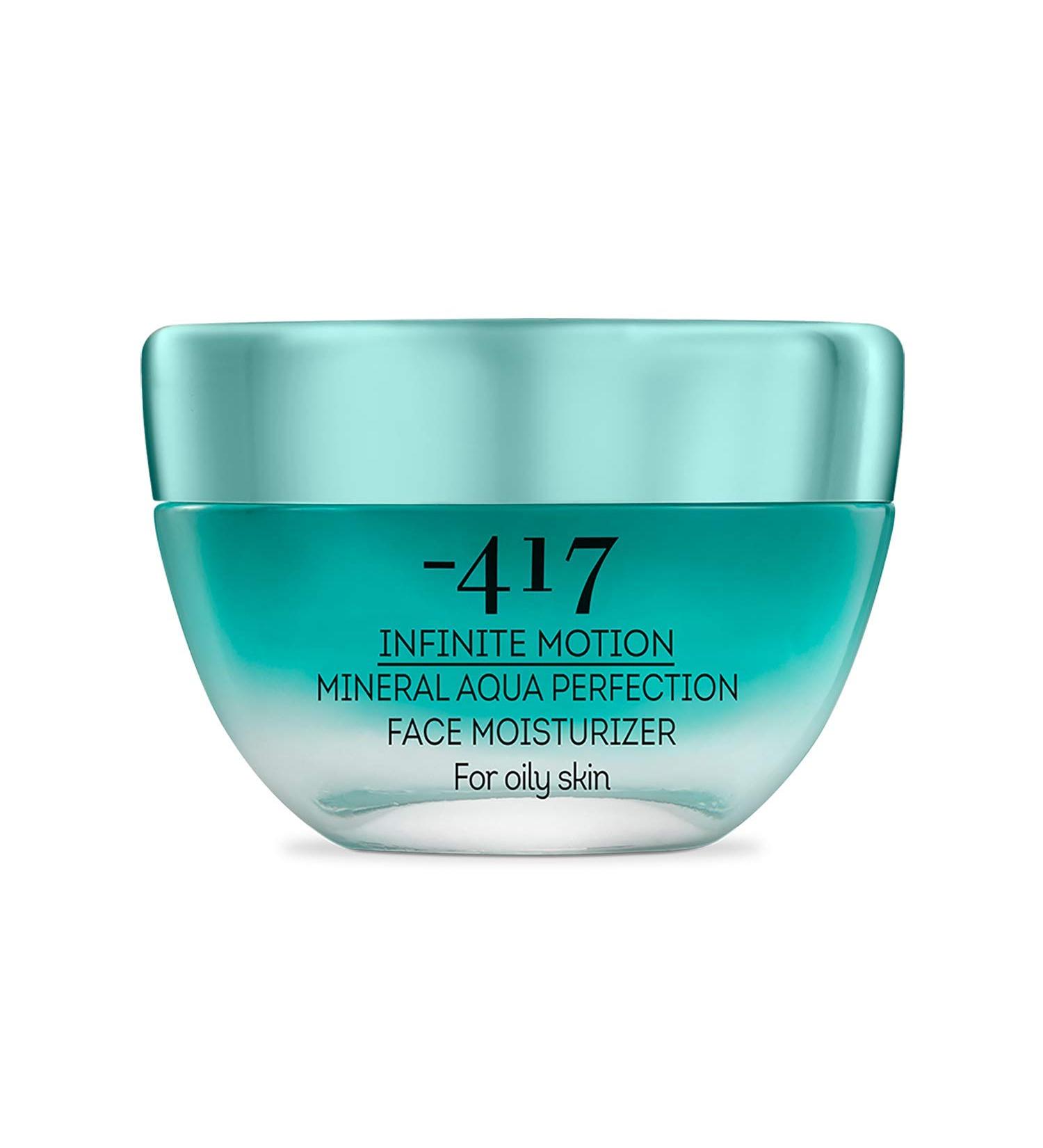 417 Dead Sea Cosmetics Mineral Aqua Face Moisturizer for Oily Skin | Hydrating Cream with Jojoba Oil & Shea Butter - 1.7 oz - Buy Online on GoSupps.com