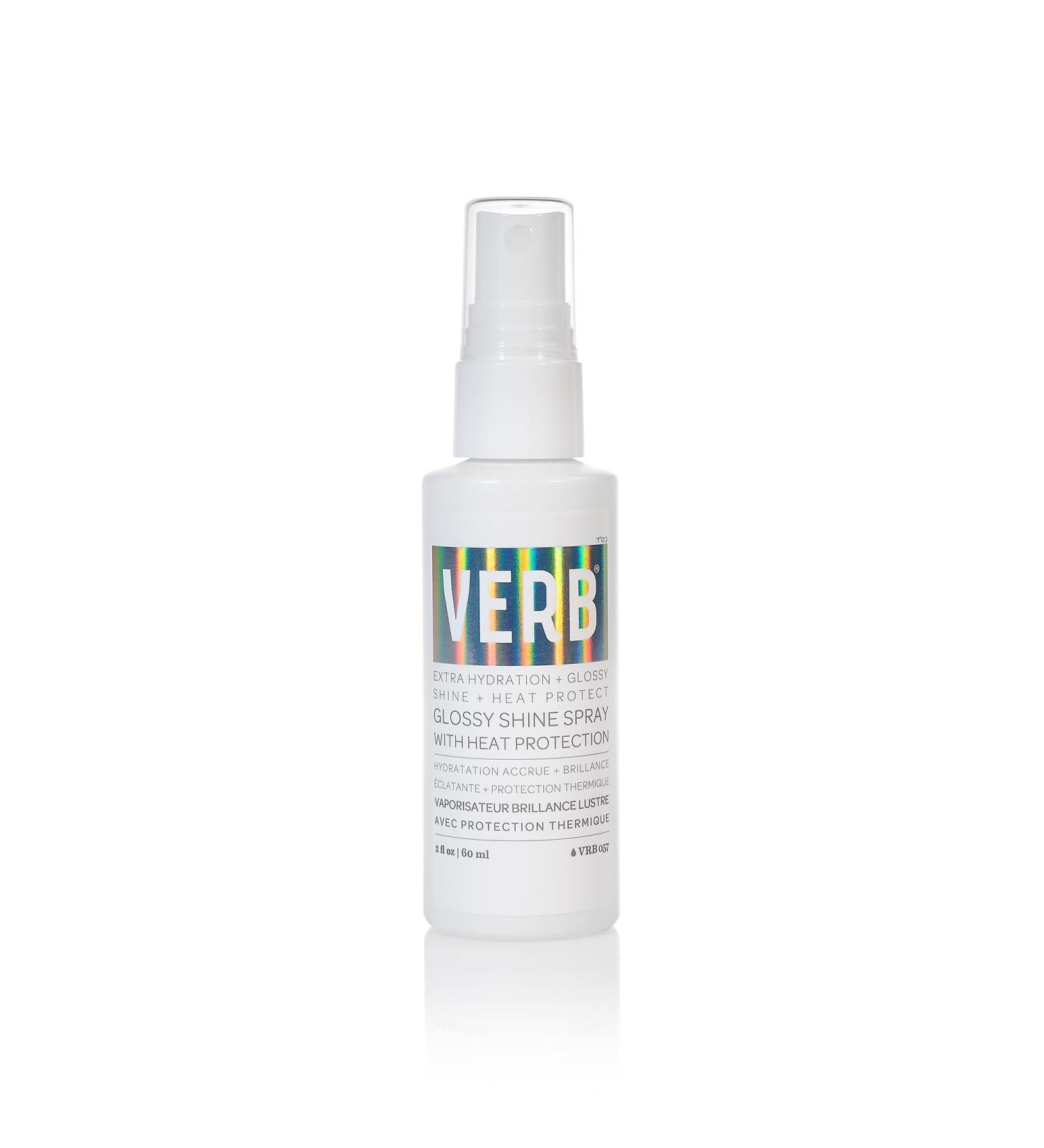 Verb Glossy Shine Spray with Heat Protection 2 Fl Oz (Pack of 1) - Buy Online on GoSupps.com