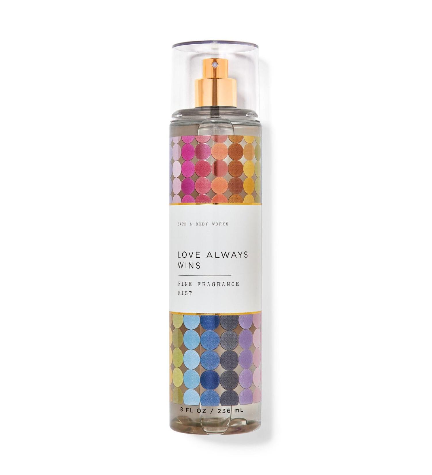 Bath & Body Works Love Always Wins Fine Fragrance Body Spray Mist Warm Vanilla Sugar (Love Always Wins)