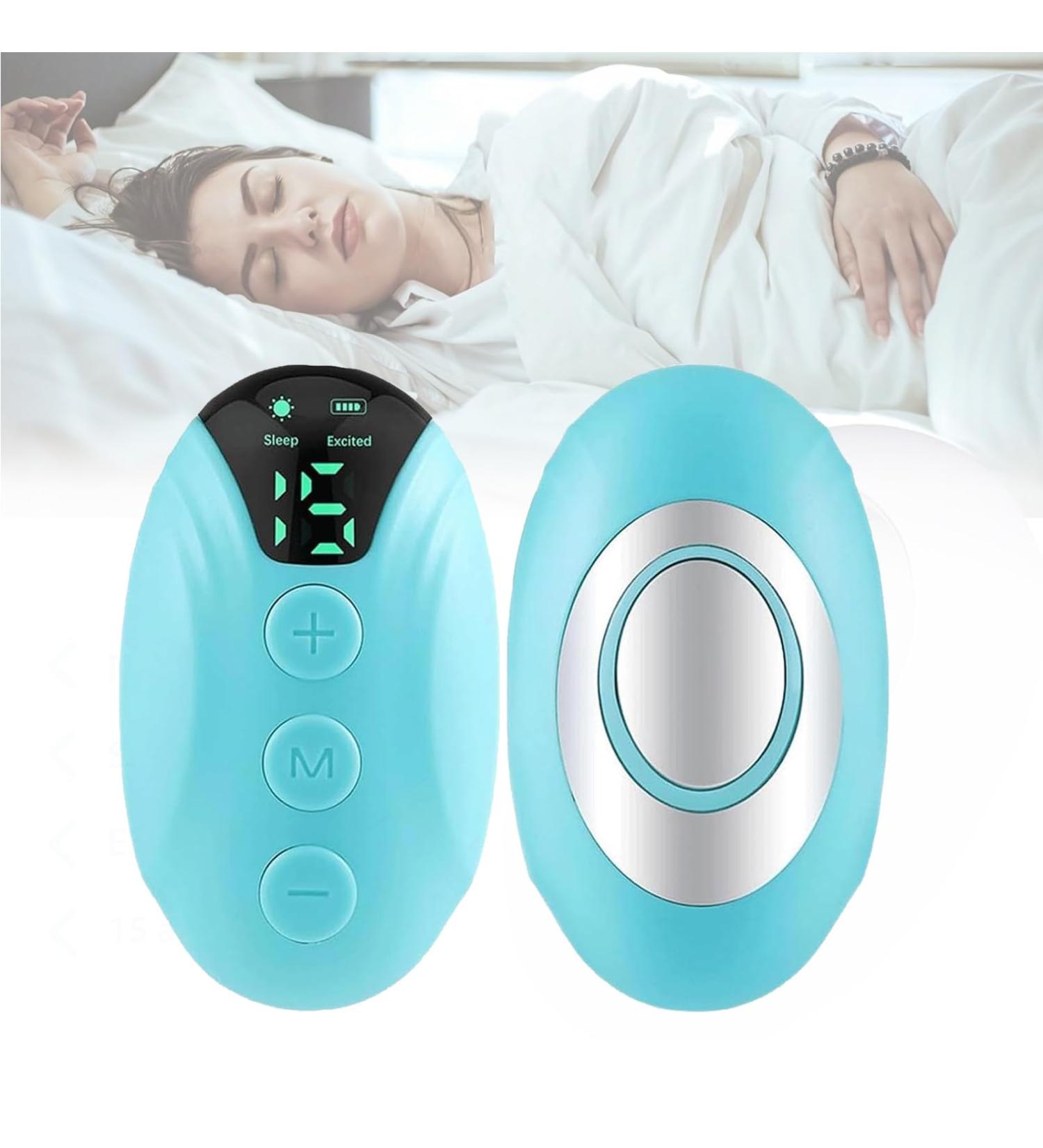 Dormidreams DormiDream Dormidreams Aparato para Dormir Dormi Dreams Aparato Neurocontrol Dispositivo Para Ansiedad Hand Held Nighttime Sleep Aid Device Natural Sleep Aid Device (Blue) - Buy Online on GoSupps.com