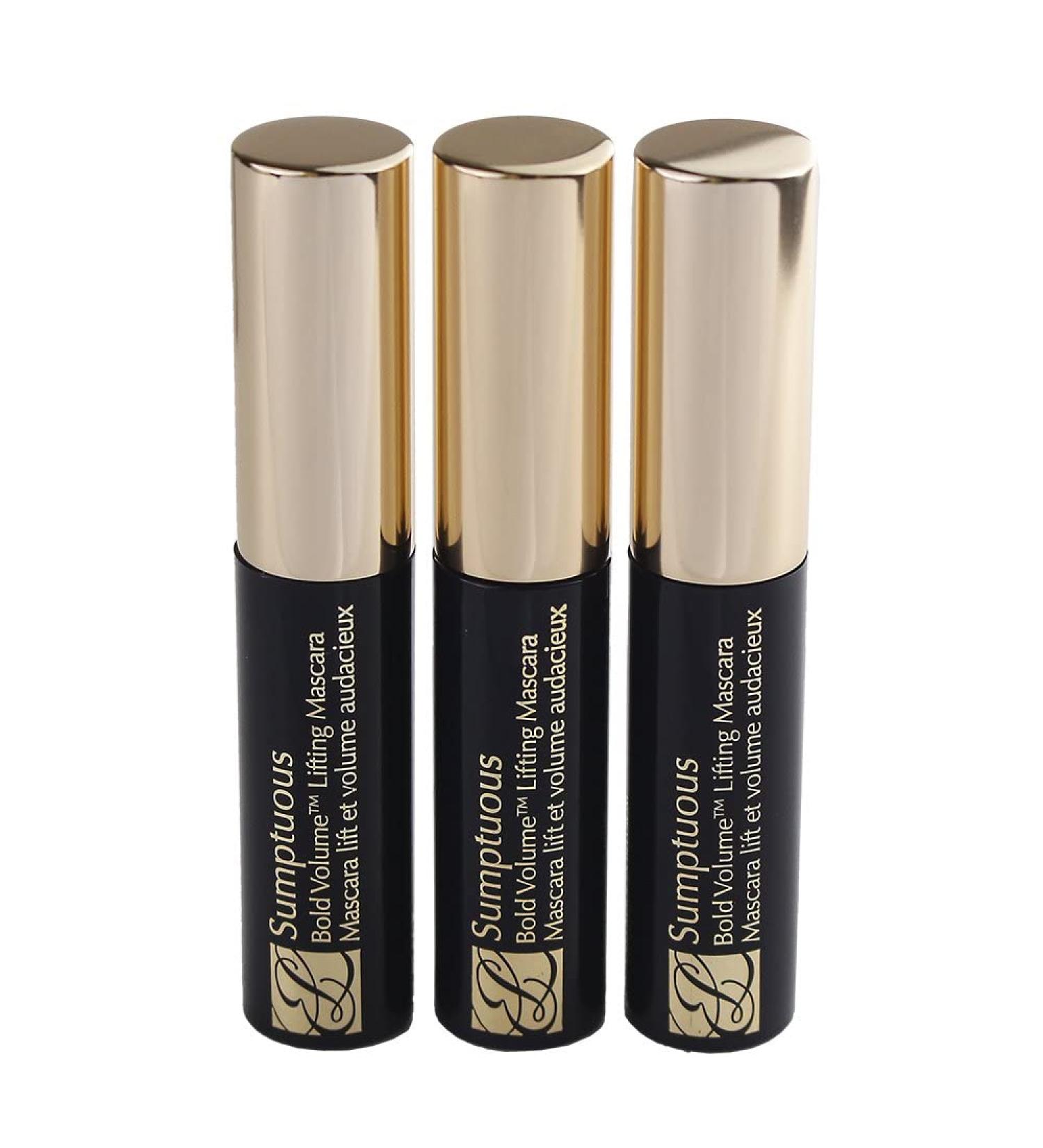 Estee Lauder Sumptuous Extreme Mascara - Extreme Black 2.8ml Travel Size Pack of 3 - Buy Online on GoSupps.com