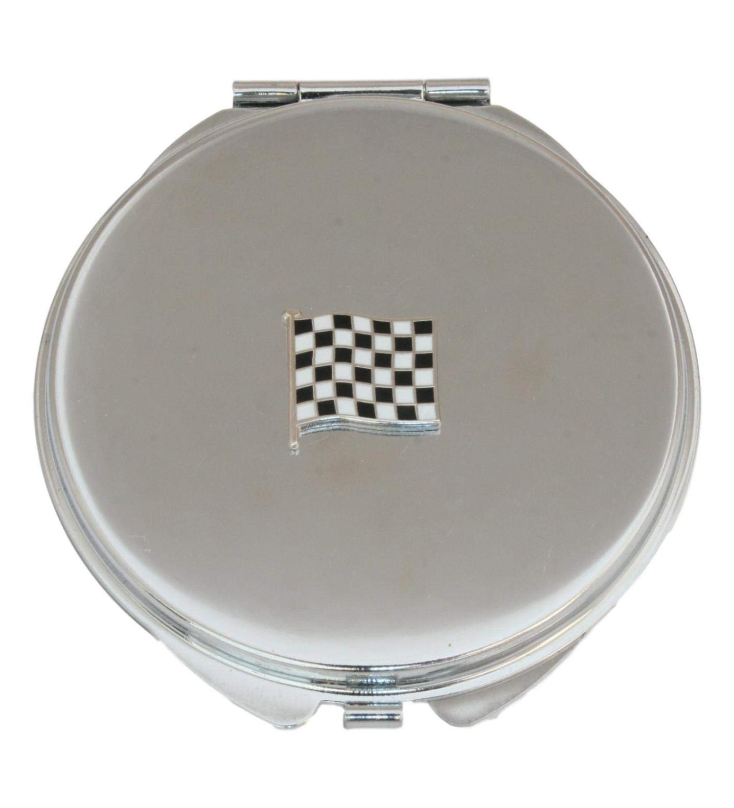 Finish Line Flag Compact Mirror Handbag Gift With Free Engraving 477 - Buy Online on GoSupps.com