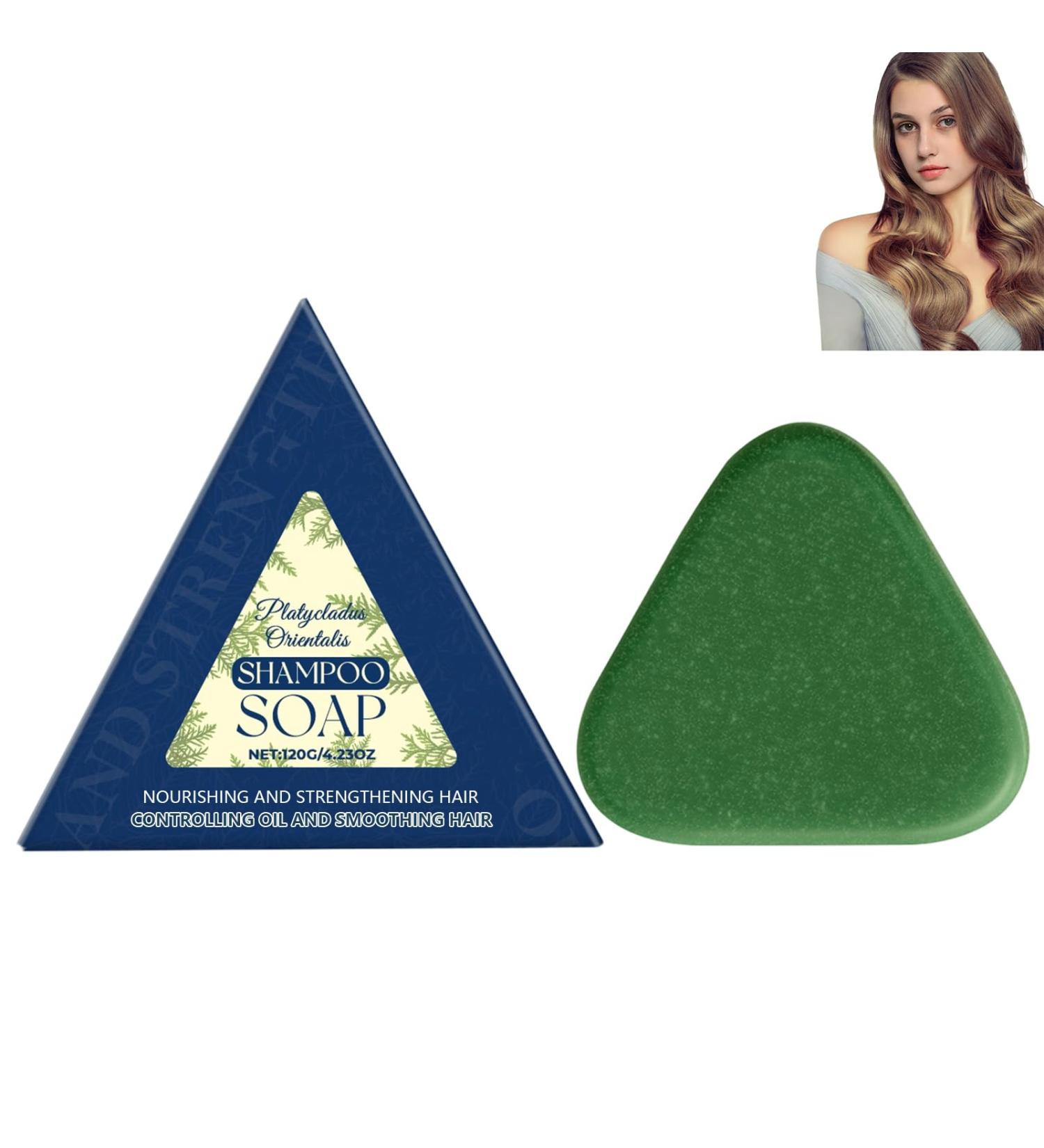  homomdy Platycladus Orientalis - Natural Oil-Regulating Shampoo - Nourishing and Soothing - Cleanses and Strengthens Hair - For Men and Women - Buy Online on GoSupps.com