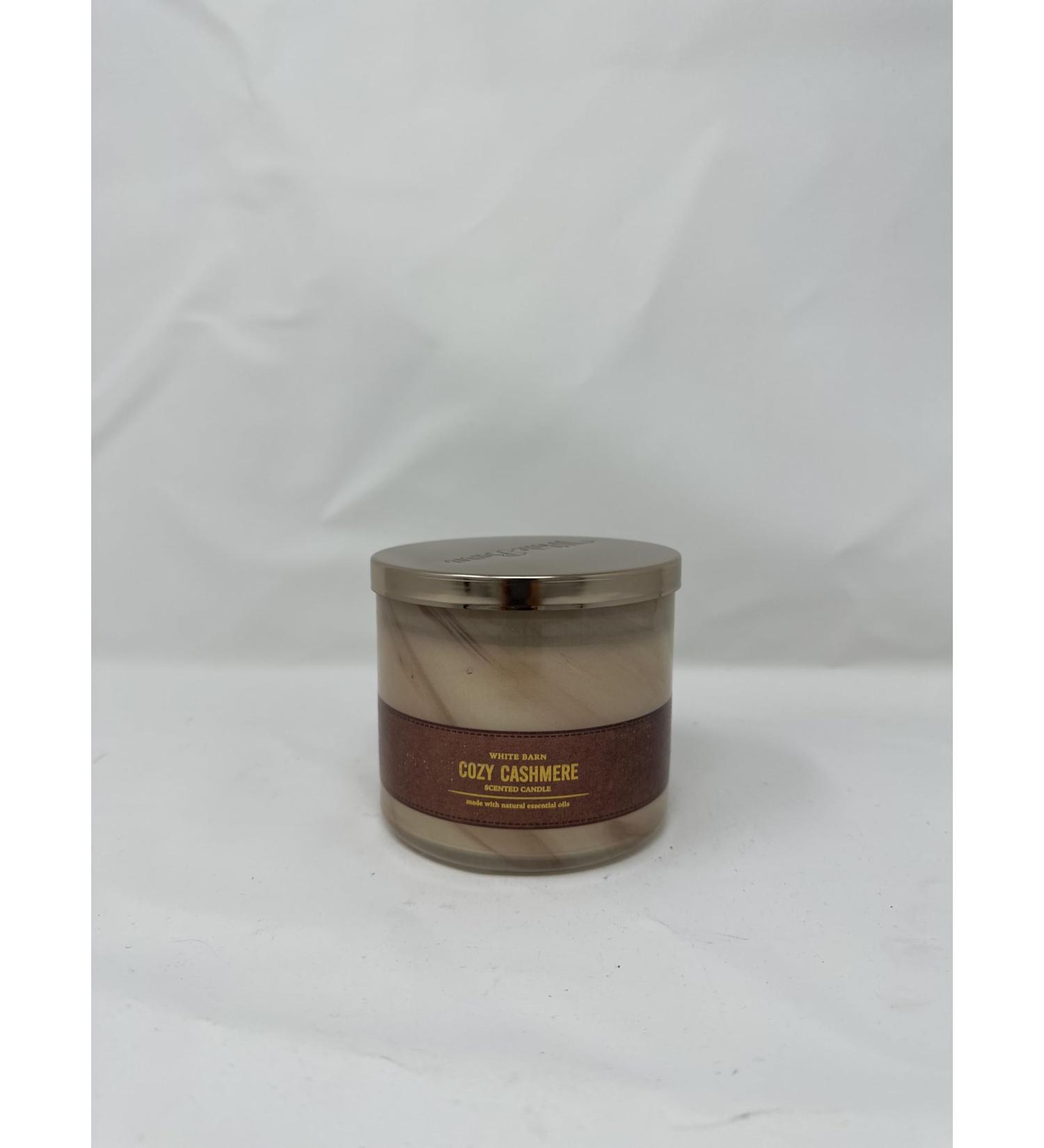 Cozy Cashmere 3 Wick Candle 14.5 oz / 411 g Made with Natural Essential Oil 2023 Edition