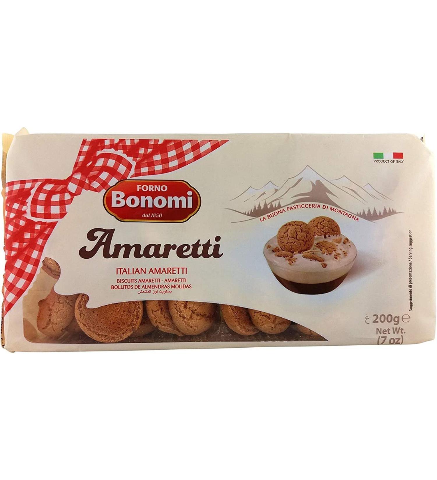 Forno Bonomi Italian Amaretti Biscuits 200g - Buy Online on GoSupps.com