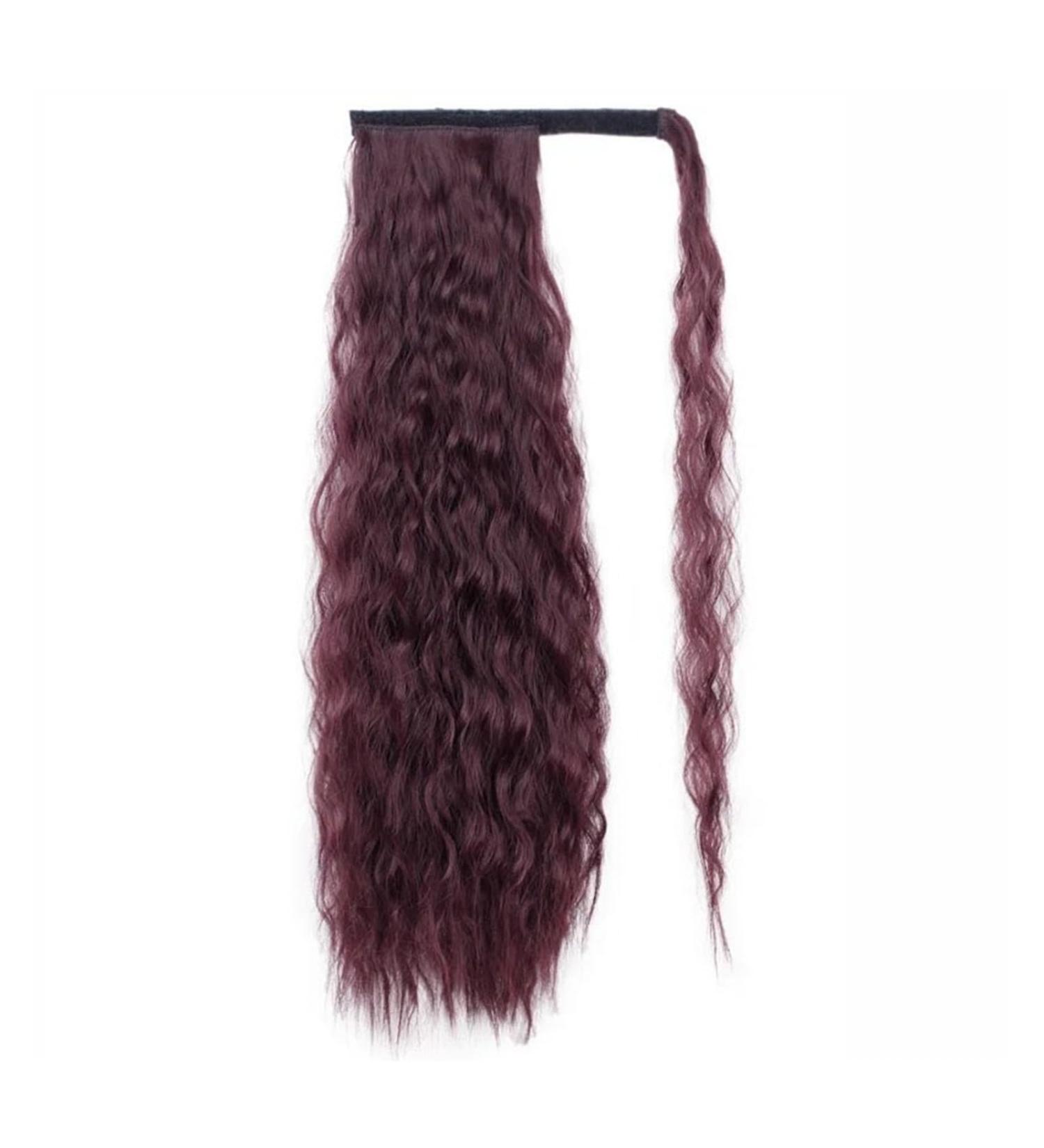 Ponytail Extension Kinky Straight Wrap Around Ponytail Hairpiece Afro Yaki Straight Pony Tails Extensions for Black Women Clip in Synthetic Ponytail Extension Ponytail Hairpiece for Women (Color : B BUG - Buy Online on GoSupps.com