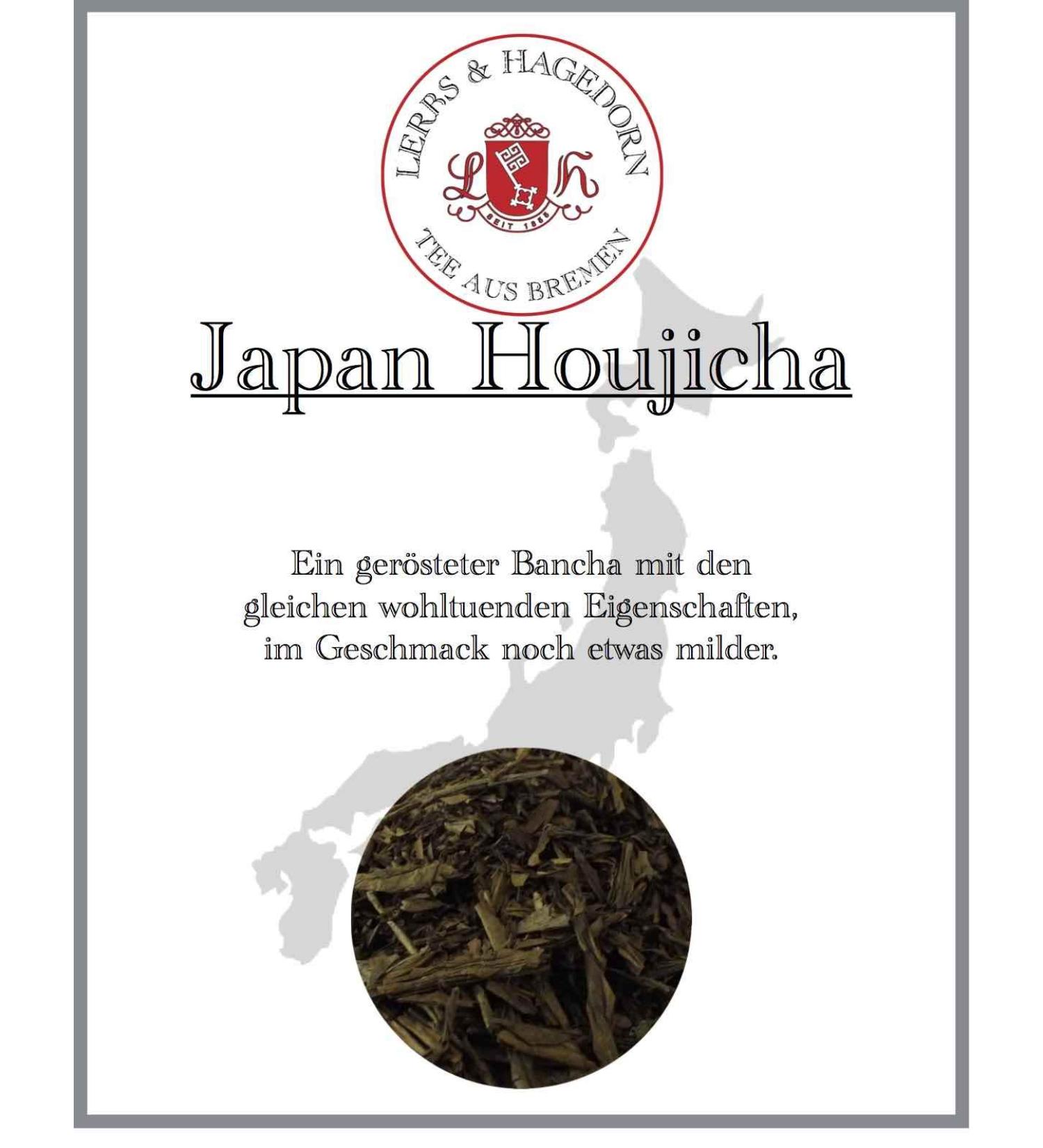  Lerbs & Hagedorn Black-Line Japan Houjicha 250 g - Buy Online on GoSupps.com
