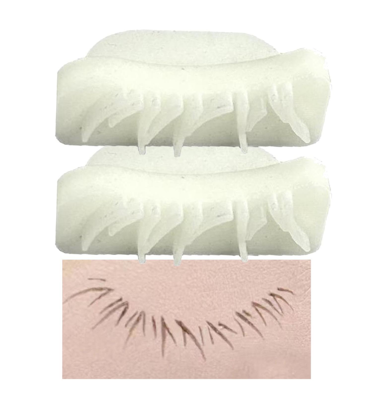 False Eyelash Stamp - Silicone Eyelash Stamps Tool - Lower Lashes Extensions Stamp Eye Makeup Tool False Eyelashes Enhancer Electric Eyes - Buy Online on GoSupps.com