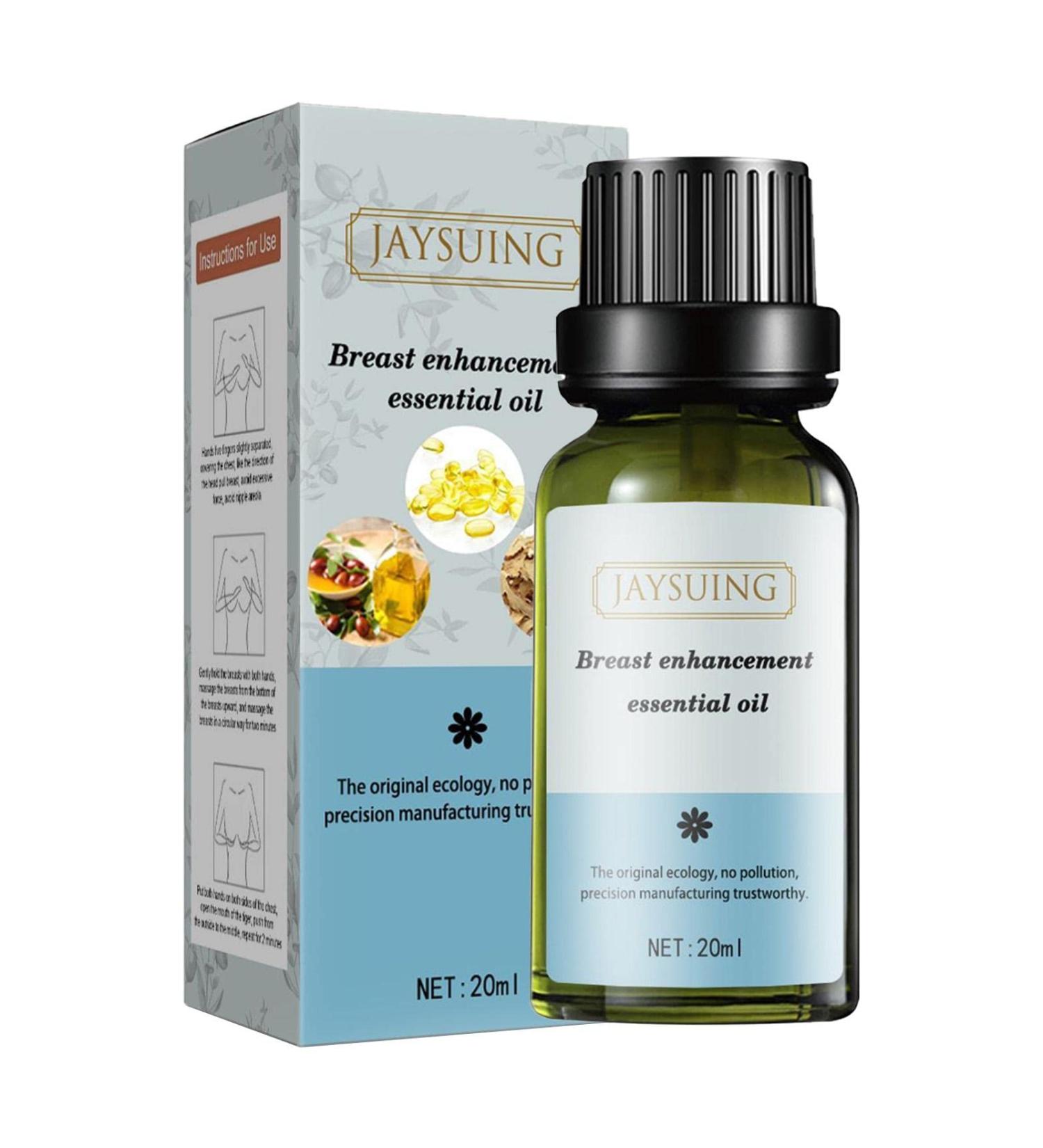 Hudhow's Breast Massage Oil | 20ml Essential Oil for Firming & Lifting | Natural Nourishing Breast Care - Buy Online on GoSupps.com