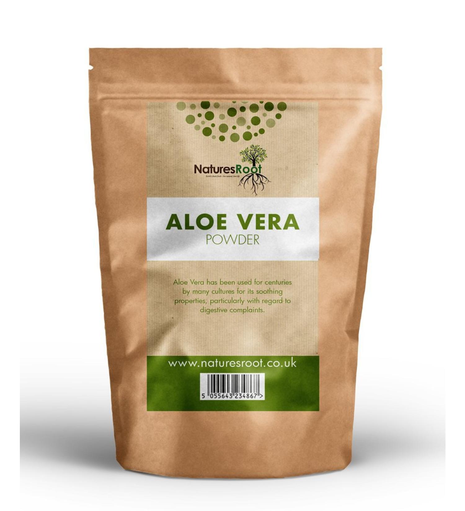 Natures Root Aloe Vera Powder 500g - Premium Quality Pack of 1 - Buy Online on GoSupps.com