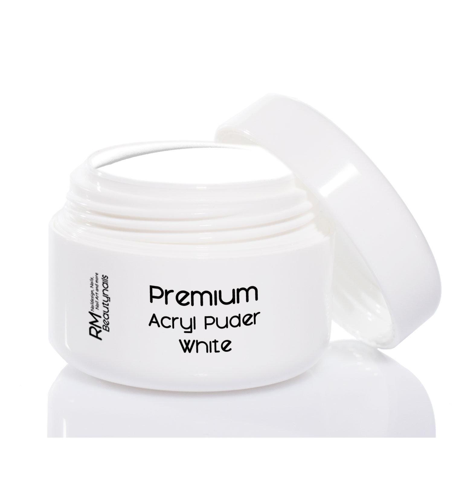 RM Beautynails 180g Acrylic Powder French White - Studio Quality Nail Design for Professional Use - 1 Pack - Buy Online on GoSupps.com