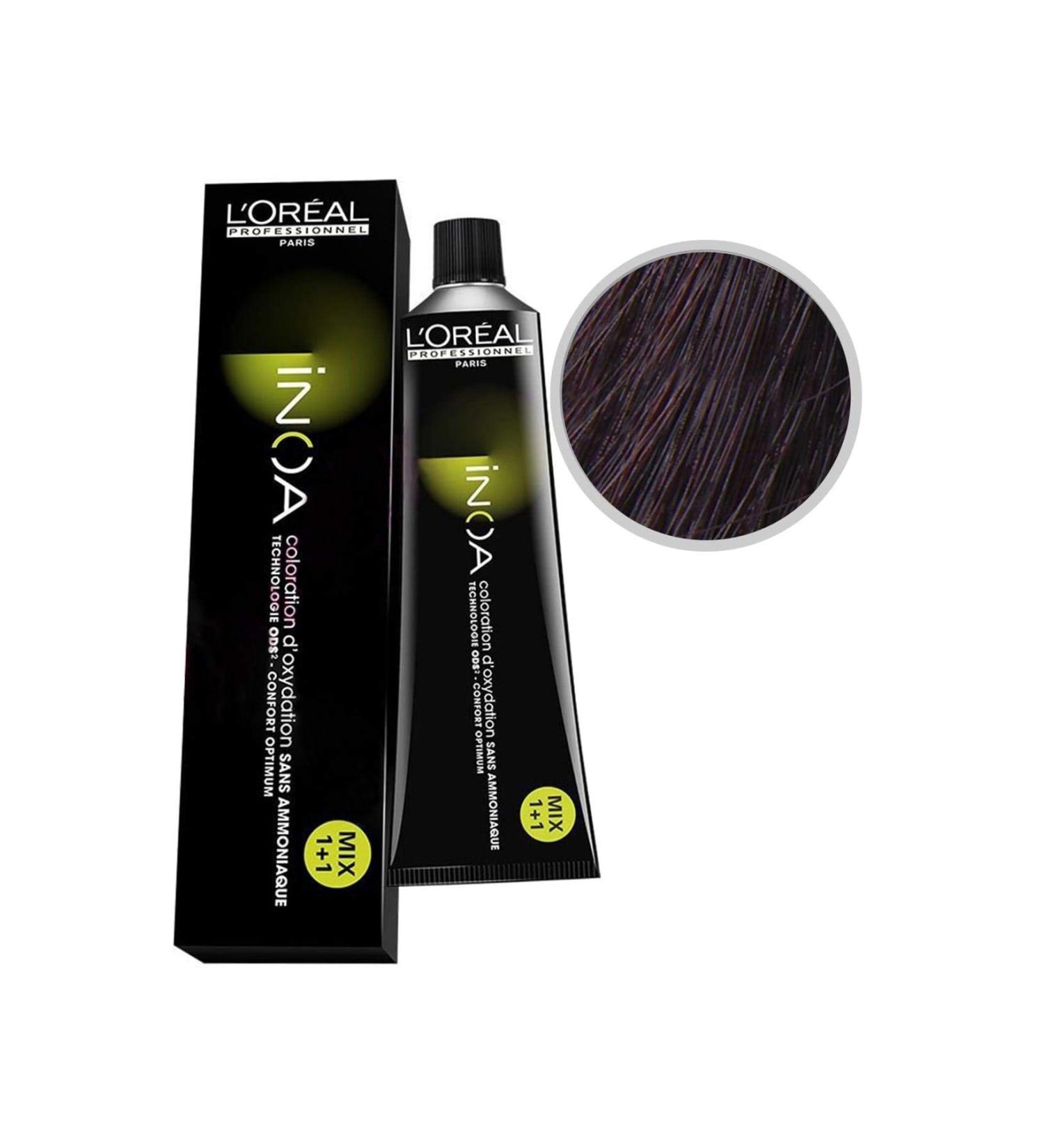 Inoa 5.26 Light Brown Hair Color 60ml - Professional Quality Fast International Shipping - Buy Online on GoSupps.com