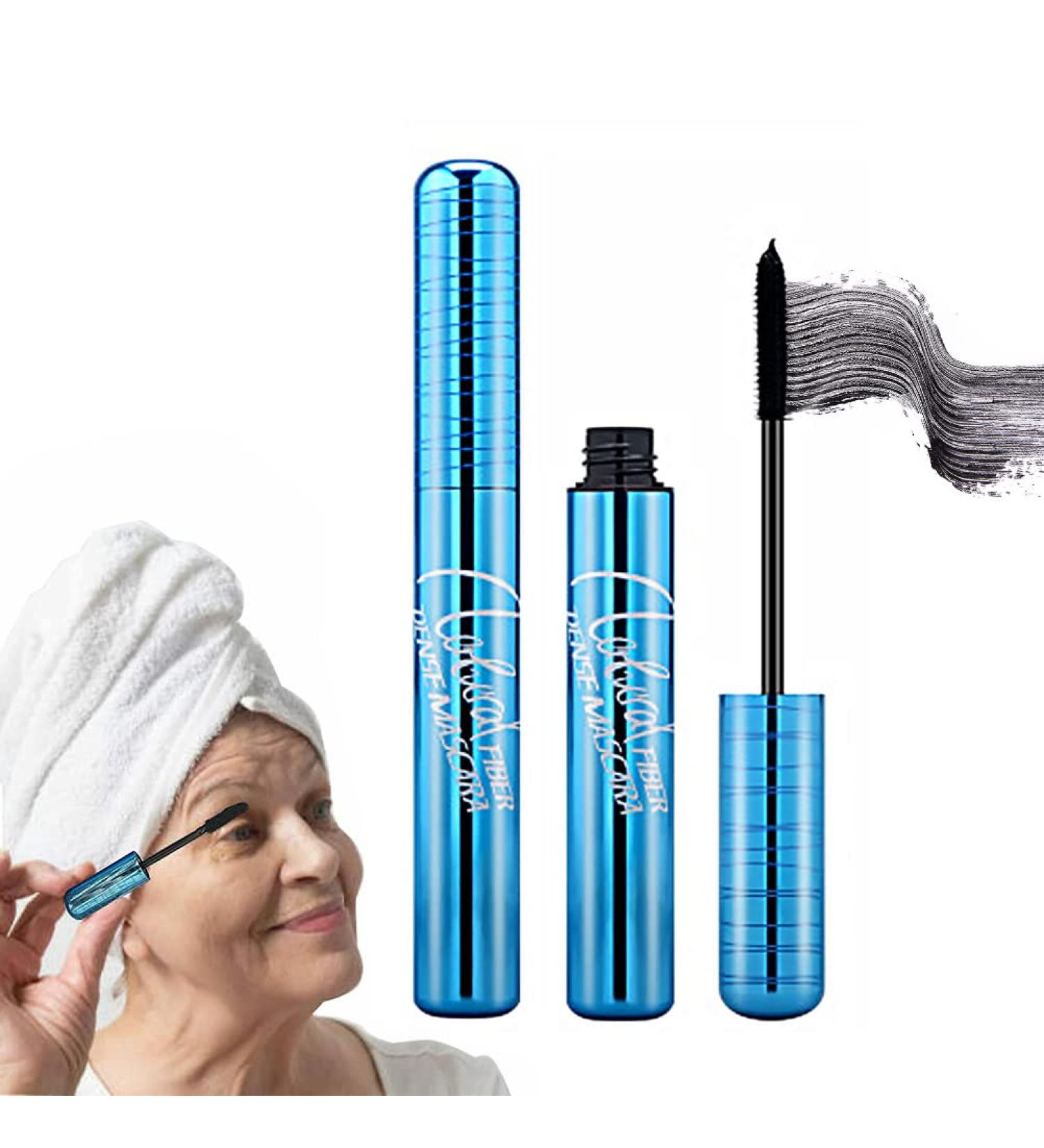 PrimeLash Natural Lengthening Waterproof Mascara for Seniors - Black - Buy Online on GoSupps.com