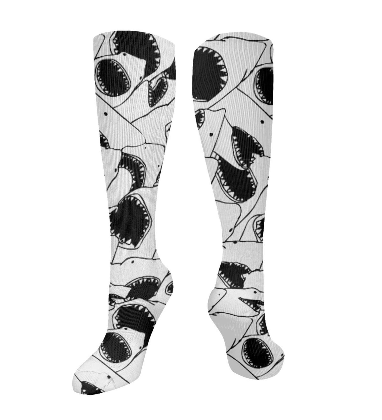 Jaws Compression Socks for Men & Women | 15-20 mmHg Support for Running & Cycling | Enhance Circulation - Buy Online on GoSupps.com