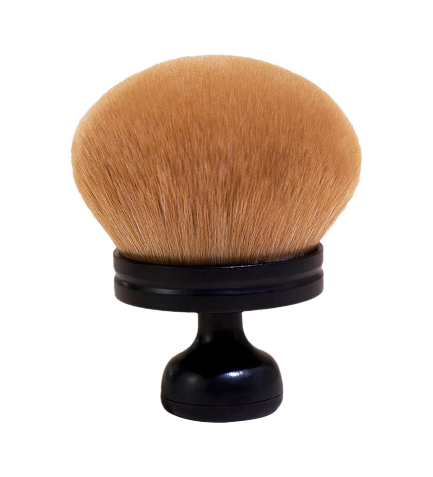 Powder Brush for Pressed Powder | Blush Brush Powder Brushes - Nail Brush Face Brushes Makeup Setting Powder Brush with Mushroom Head for Setting Loose & Pressed Powder black - Buy Online on GoSupps.com