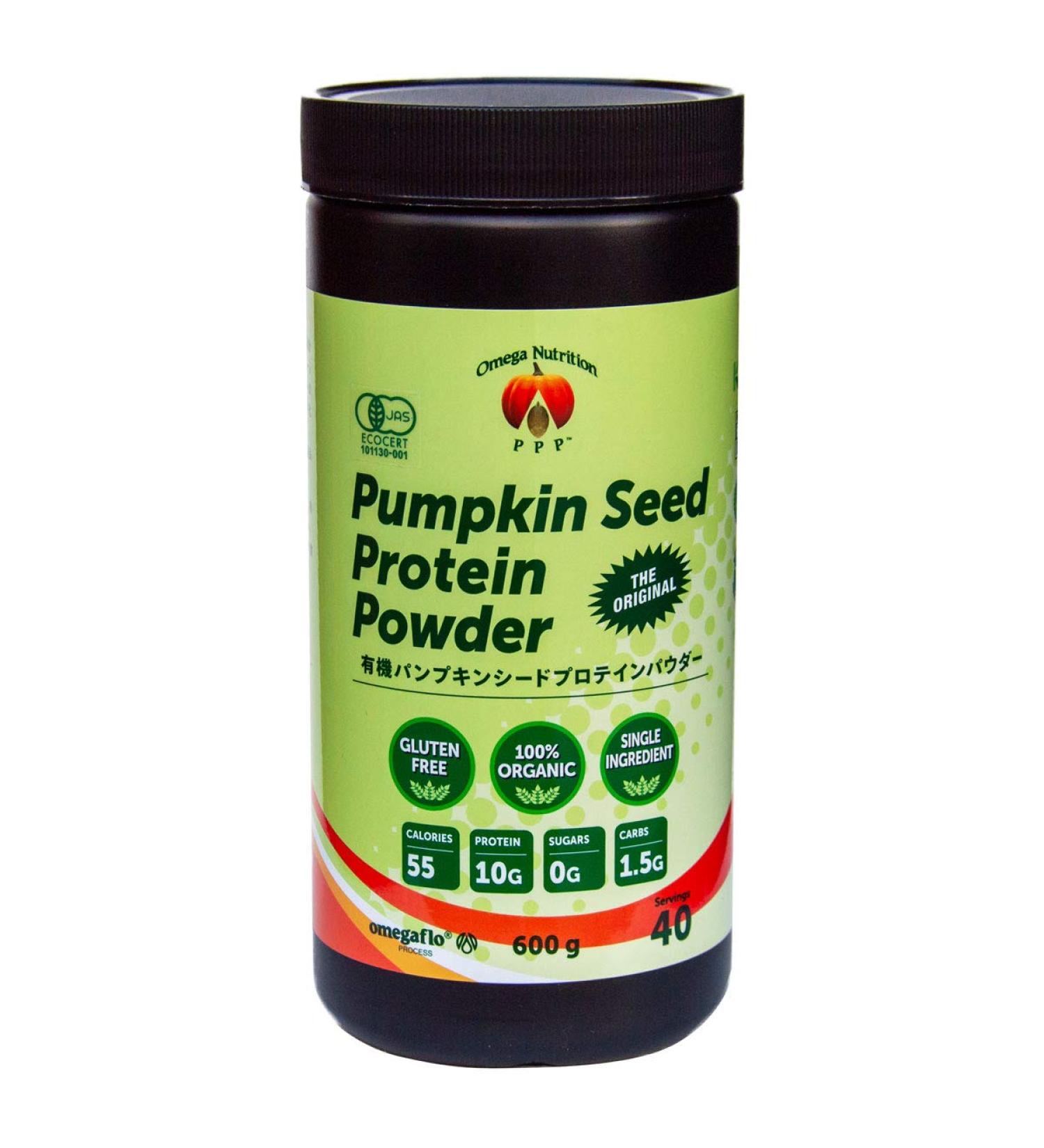 Omega Nutrition Pumpkin Seed Protein Powder 600 Gram (Pack of 1) - Buy Online on GoSupps.com