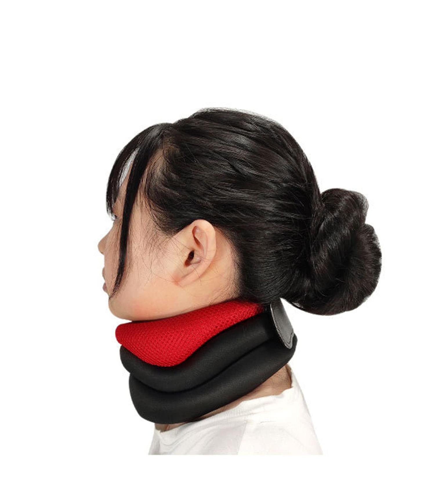 Fakeface Neck Support - Ergonomic Foam Pillow for Neck Pain Relief & Stable Vertebrae Protection | Comfortable Sleep Solution - Buy Online on GoSupps.com