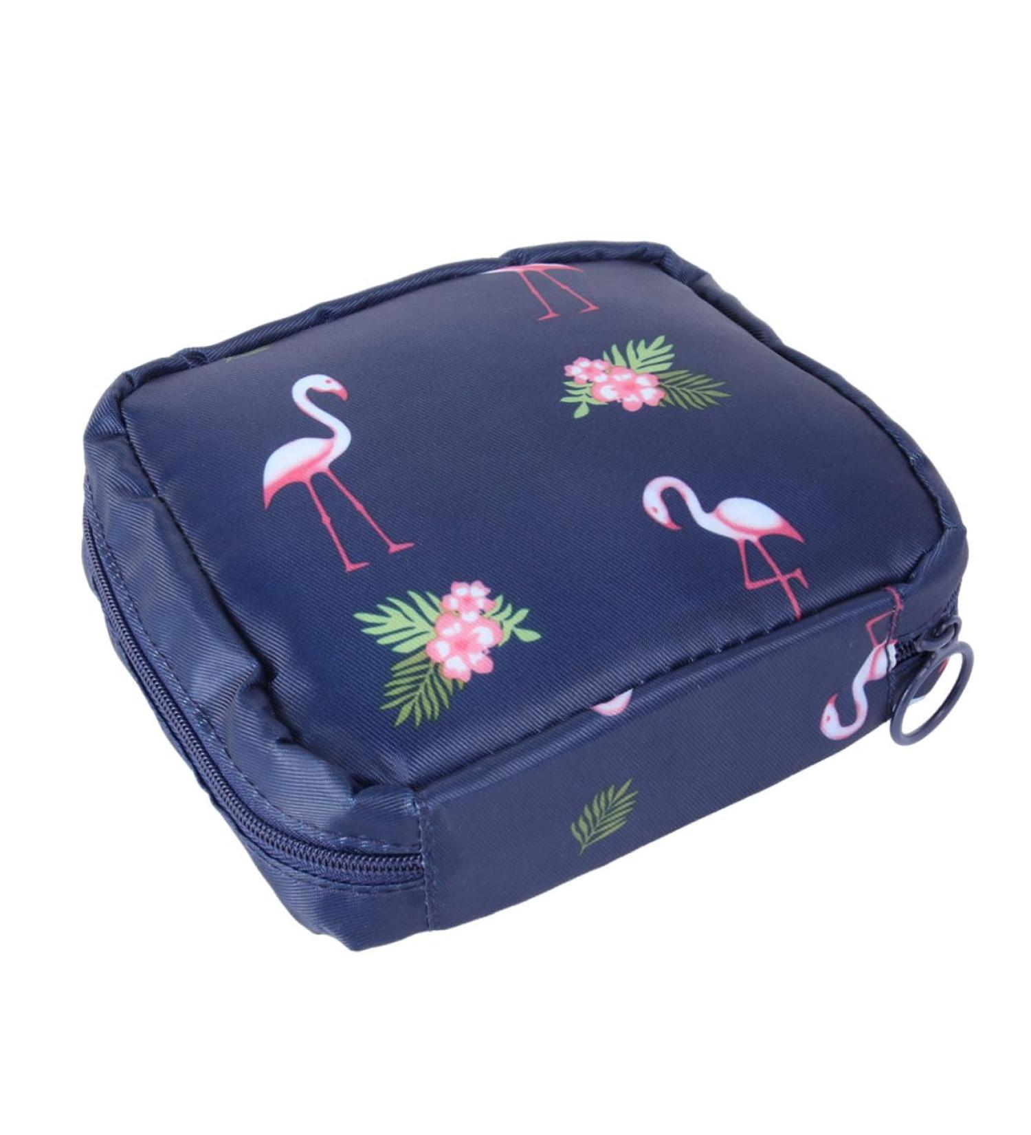 Healvian Small Stand Makeup Bag Organizer- Portable Sanitary Napkin Storage Pouch - Buy Online on GoSupps.com