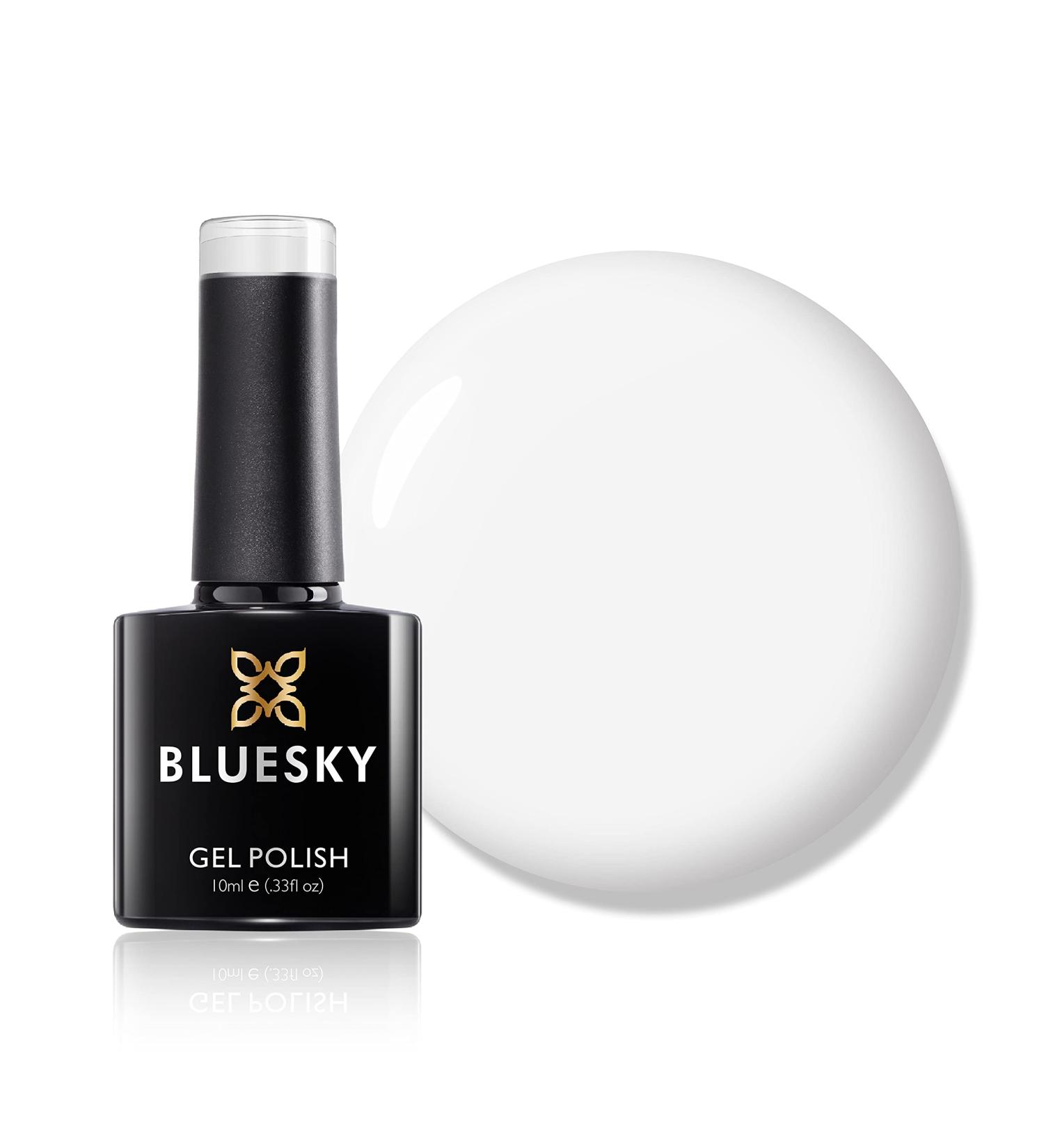 Bluesky Gel Nail Polish Misty D275 Light Pearl White Long Lasting Chip Resistant 10 ml (Requires Drying Under UV LED Lamp) - Buy Online on GoSupps.com