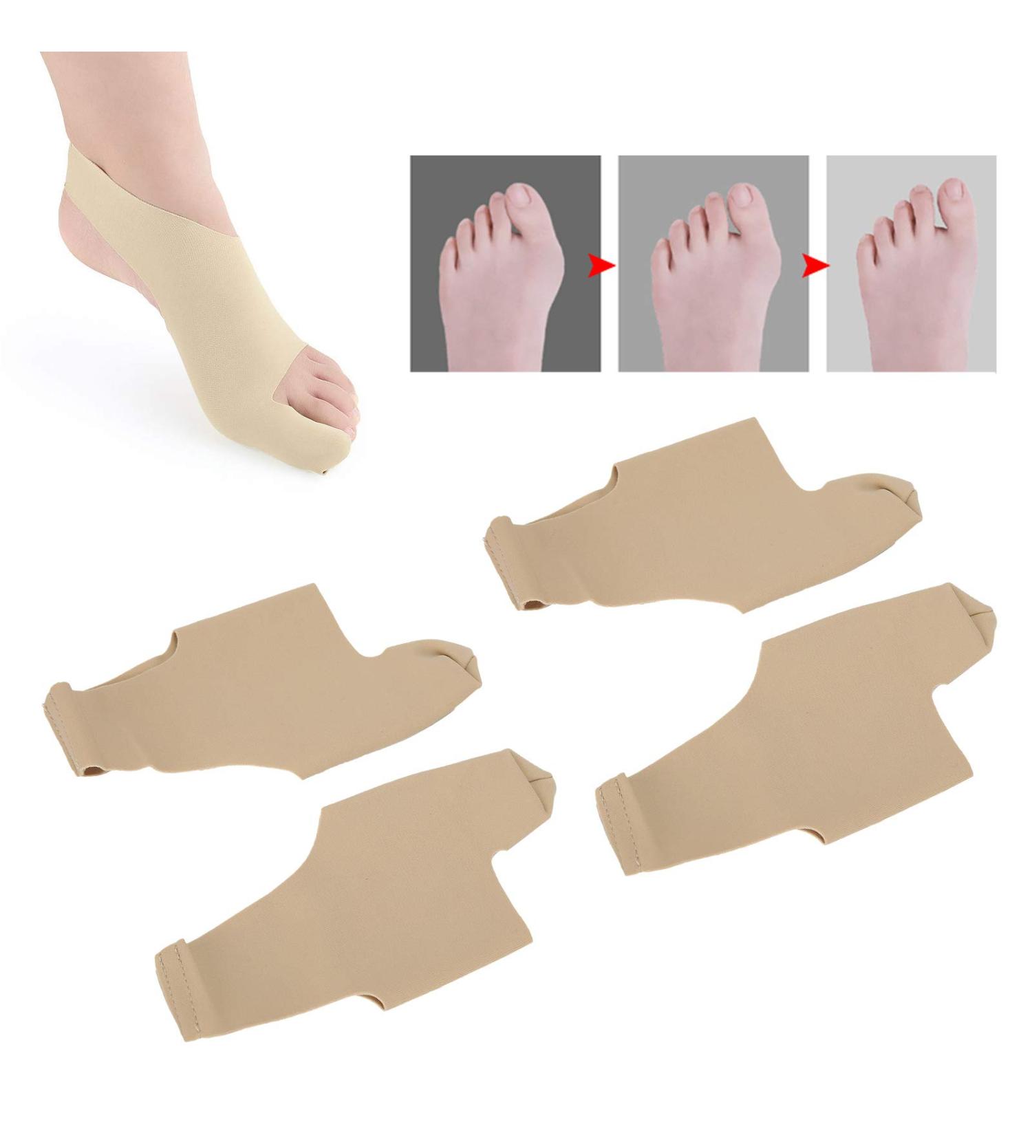 Bunion Corrector & Toe Separator Set for Sports - Big Toe Straightener L - 2 Pairs - Buy Online on GoSupps.com