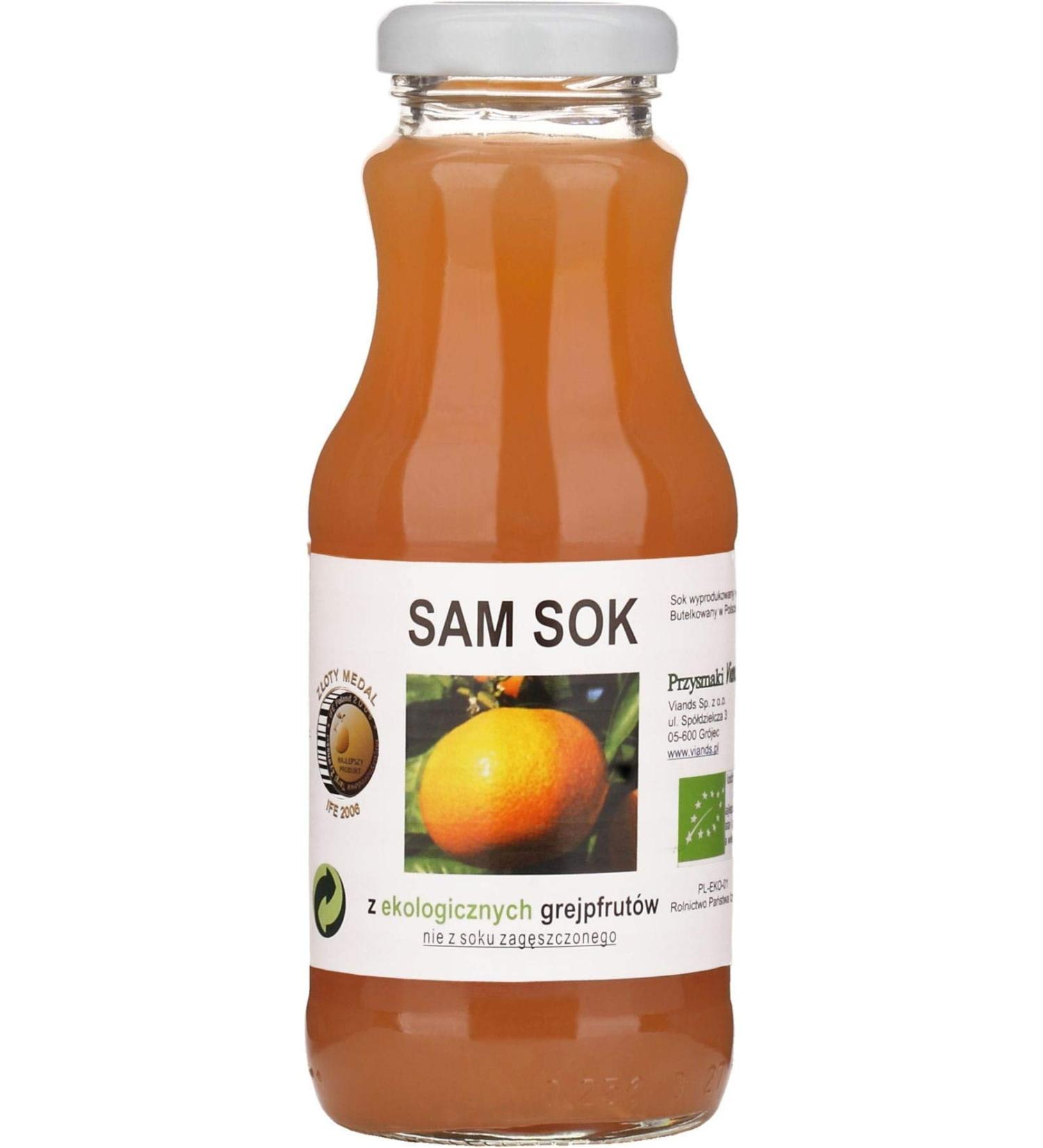 Organic grapefruit juice 250 ml - VIANDS