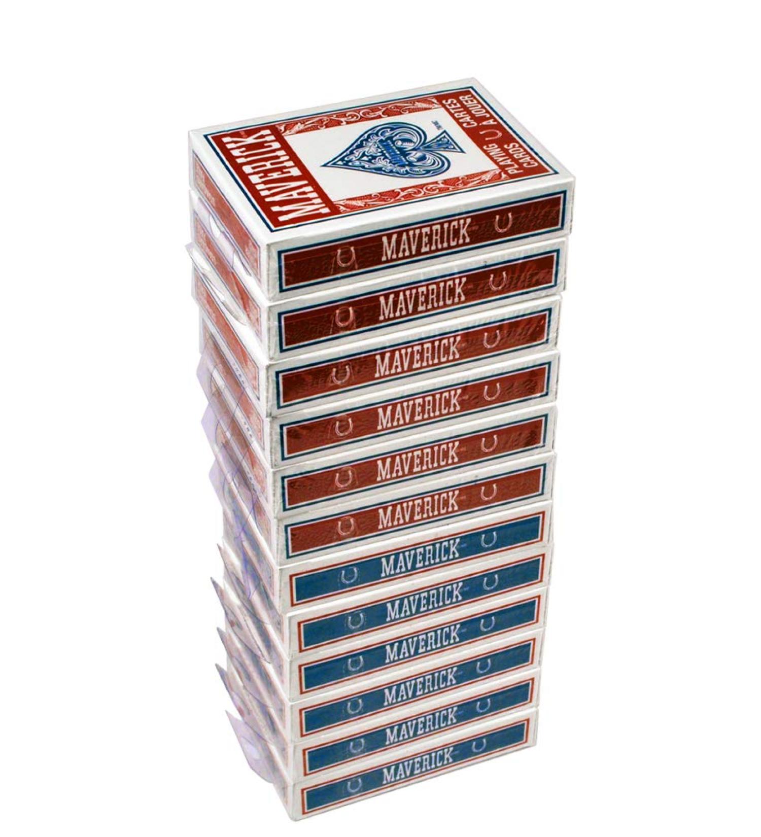 12 Pack Maverick Playing Cards - Standard Index - Premium Quality - Buy Online on GoSupps.com