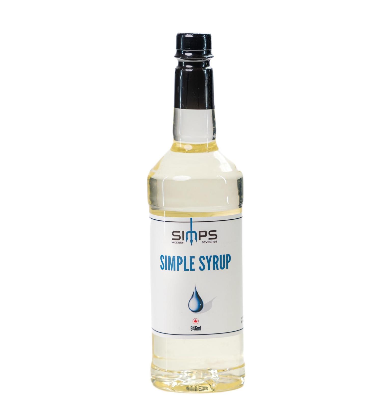 Simps Modern Beverage Simple Syrup Coffee Syrup 946 mL - Buy Online on GoSupps.com