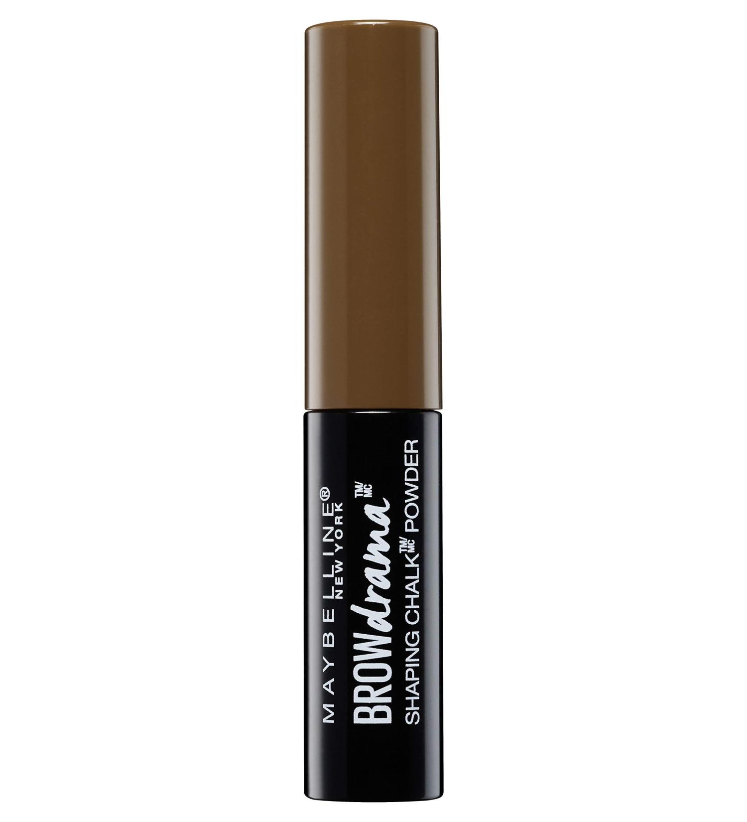 Maybelline Brow Drama Shaping Chalk Powder No. 130 Dark Blonde - Velvety Eyebrow Powder for Natural Look | 1 Piece - Buy Online on GoSupps.com
